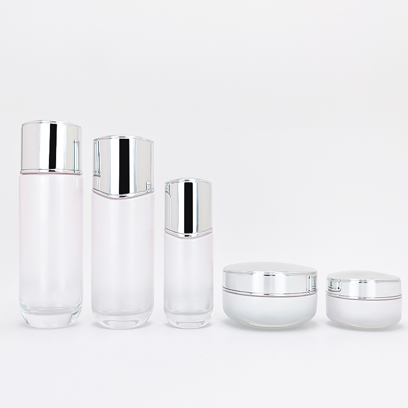 Custom Cosmetic container Glass jar subpackage HY-2374