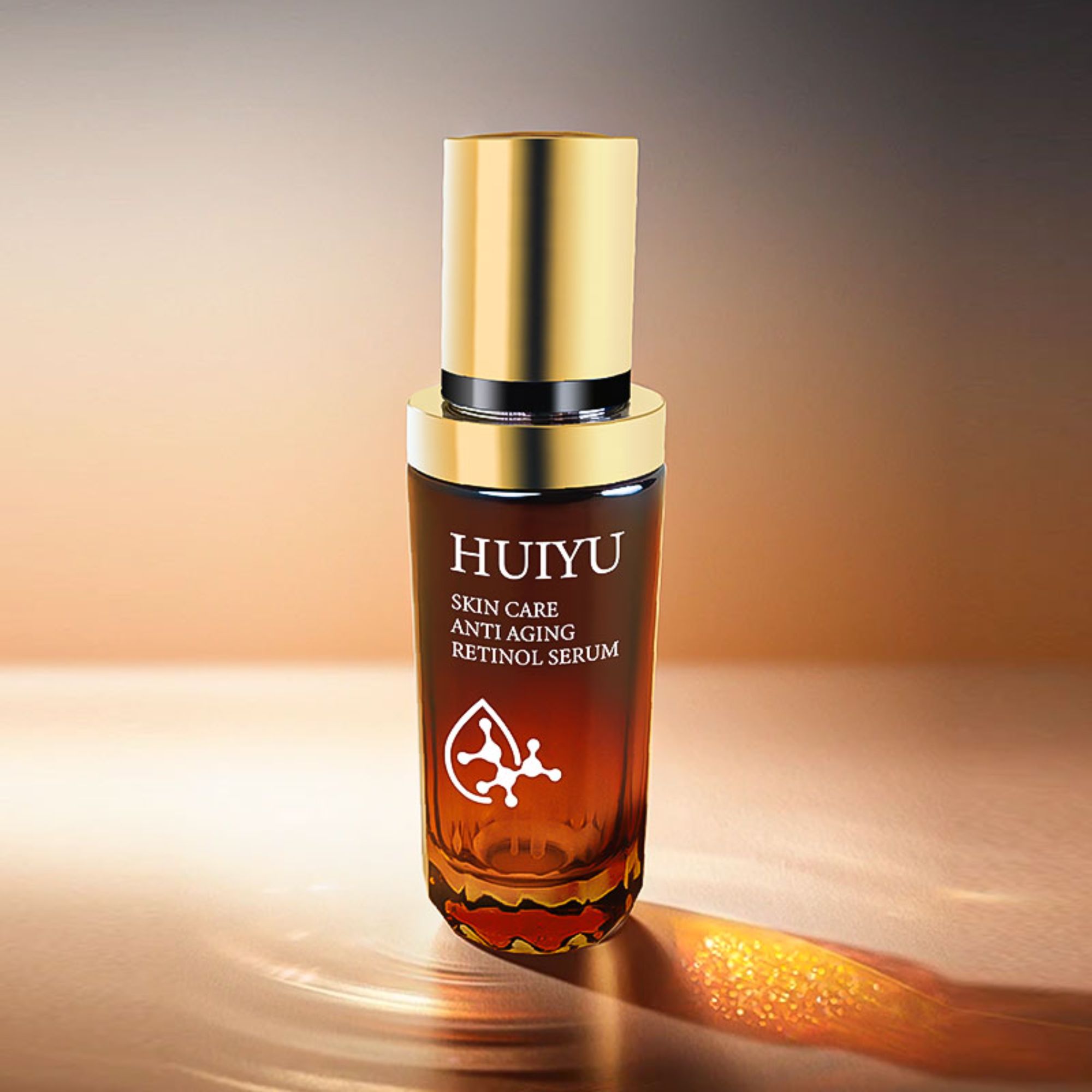 Custom Luxury Modern Color Glass Creams Bottle HY-2436