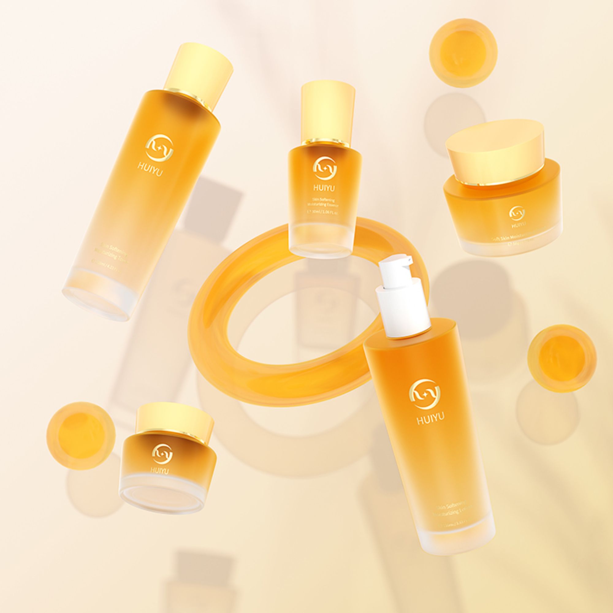 Ambalaje Cosmetice Personalizate Set Sticle Skincare HY-2361