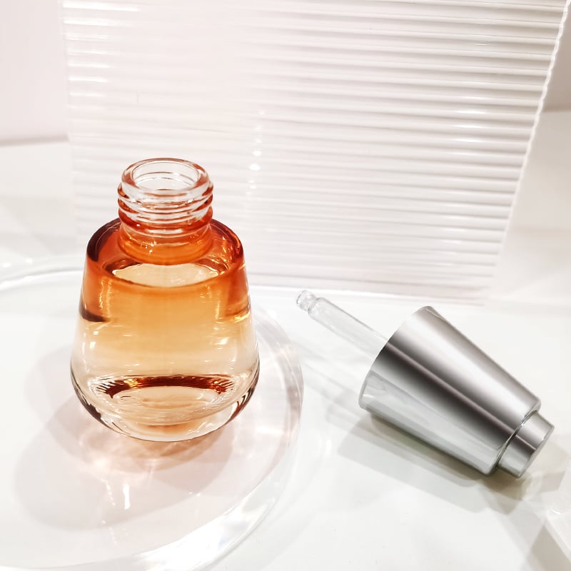 Tersuai baharu 30ml botol kaca tetes konis HY-1805