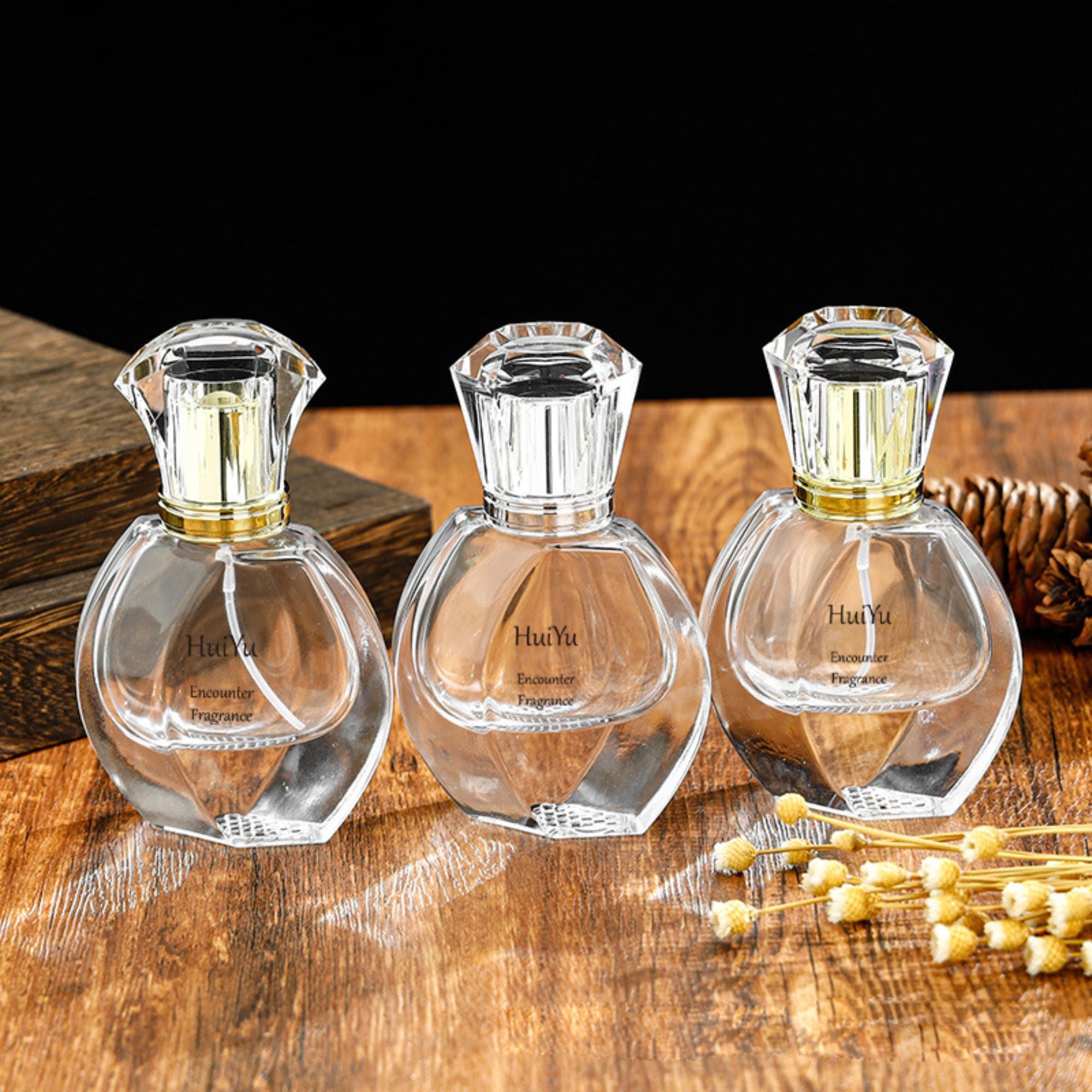 Transparent Mini Perfume Bottles Thick Bottom Empty Bottle HY-209