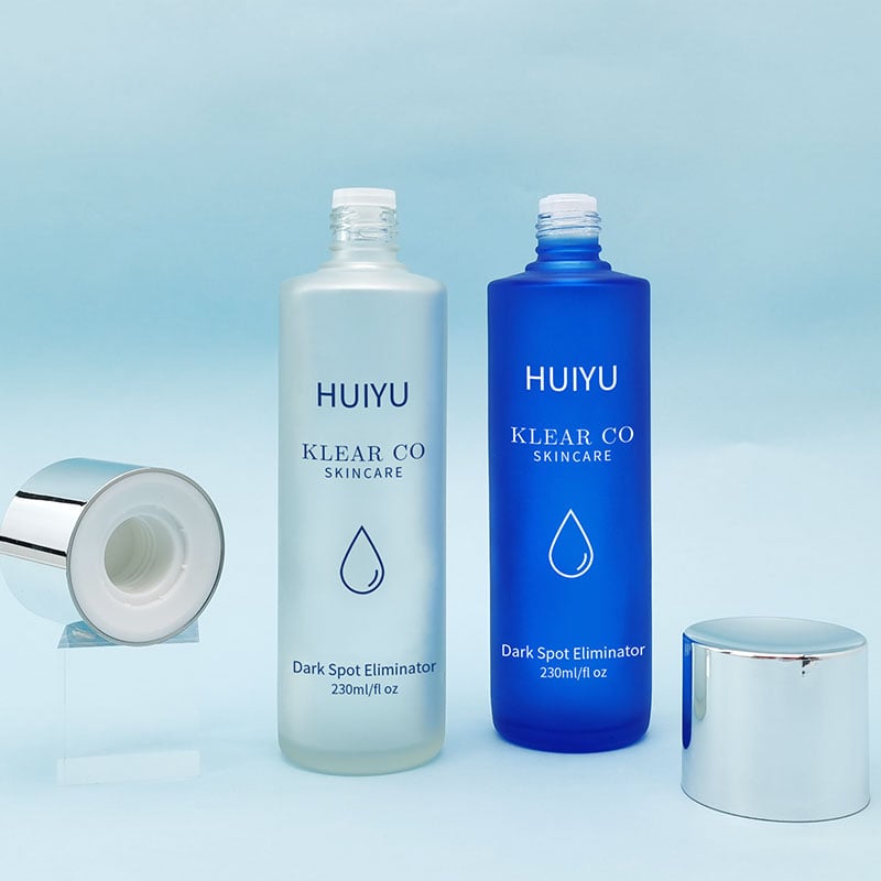 Set Perawatan Kulit Kosong Kaca Dengan Toner Muka Berwarna Kabut HY-1853