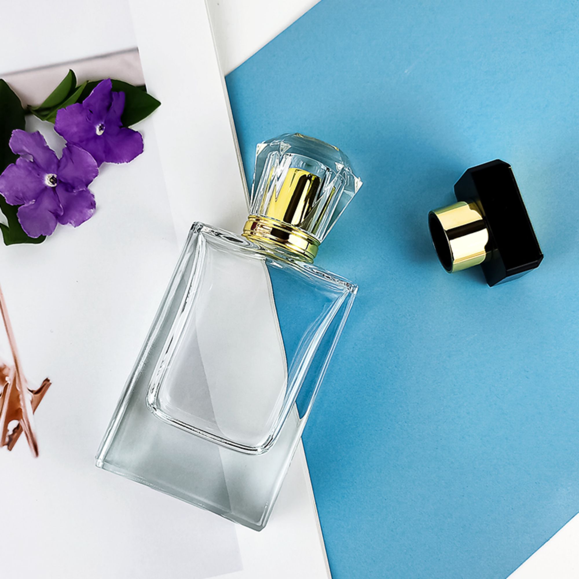 Fyllebar Estetisk Parfume Flaske Glassparfume Flaske HY-P324