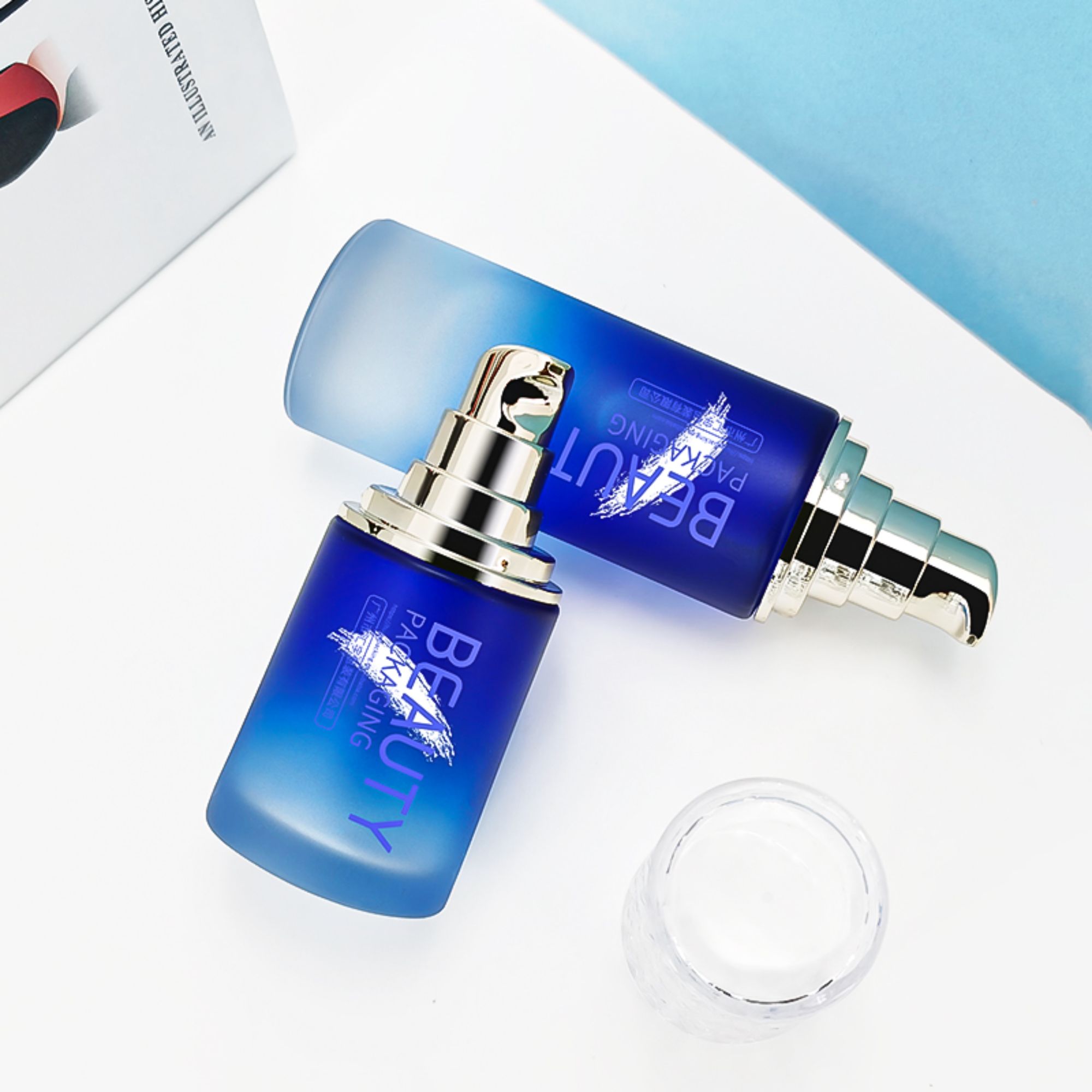 Cosmetic Packaging Glass Cream Container HY-2394