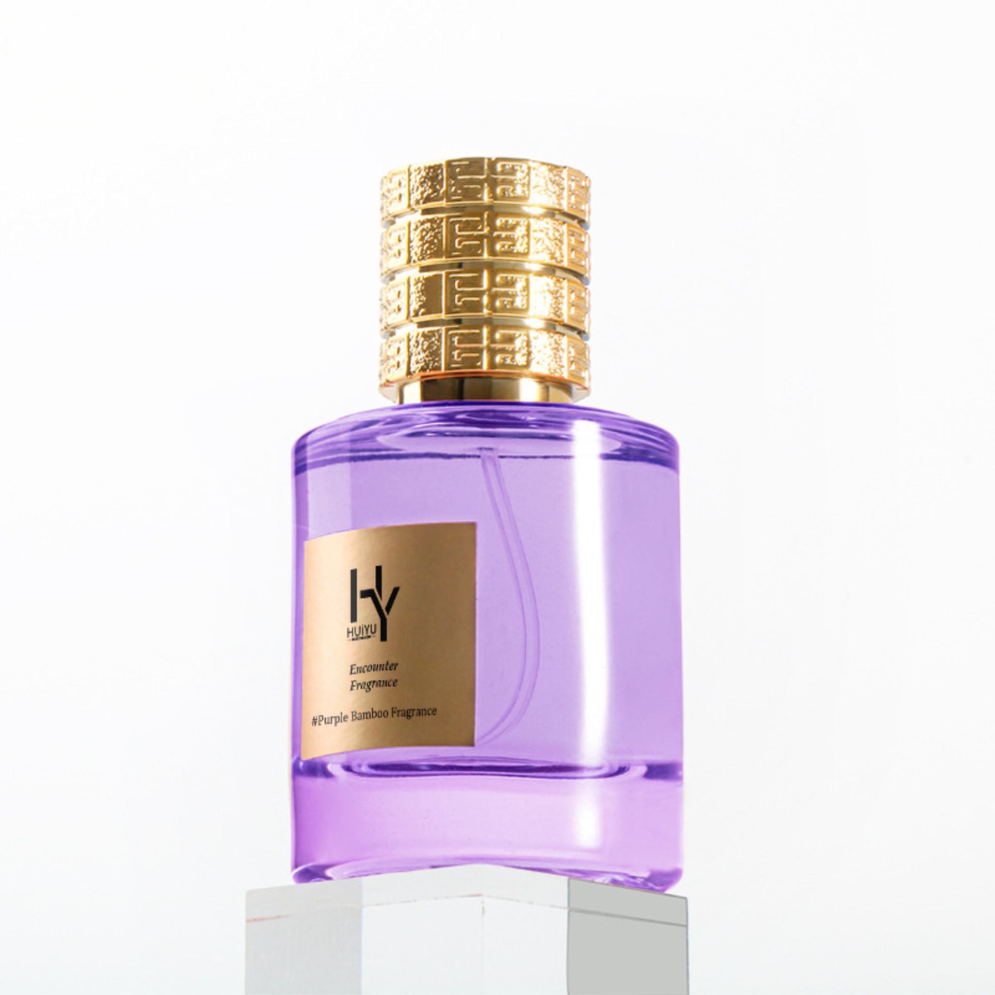 Transparent thick bottom perfect glass bottom Cosmetic Containers with spray HY-199