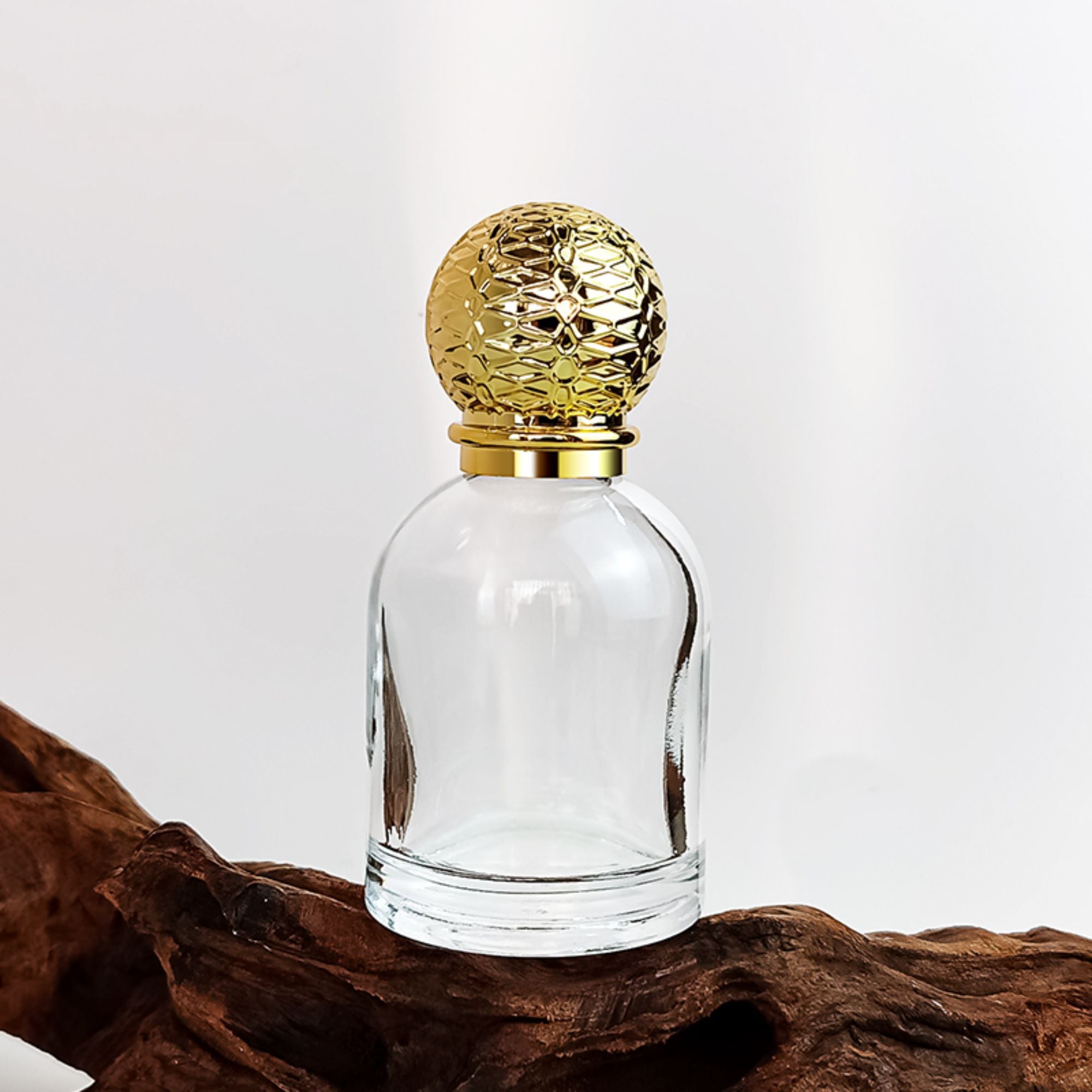New Design Transparent 30Ml 50Ml 100Ml Glass Fragrance Bottles  HY-P306