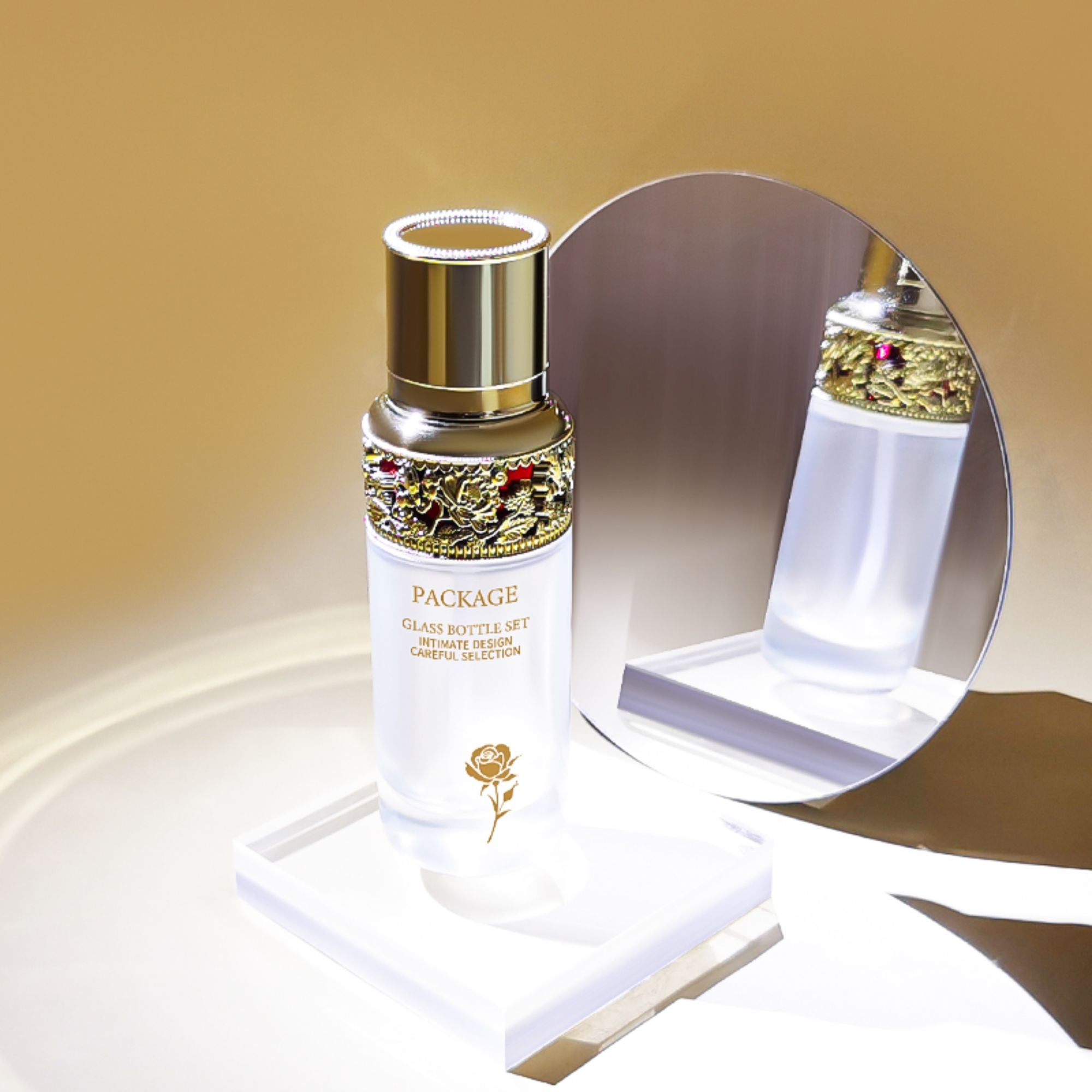 Амьдралын косметикийн стекл lotion бутлах HY-2377