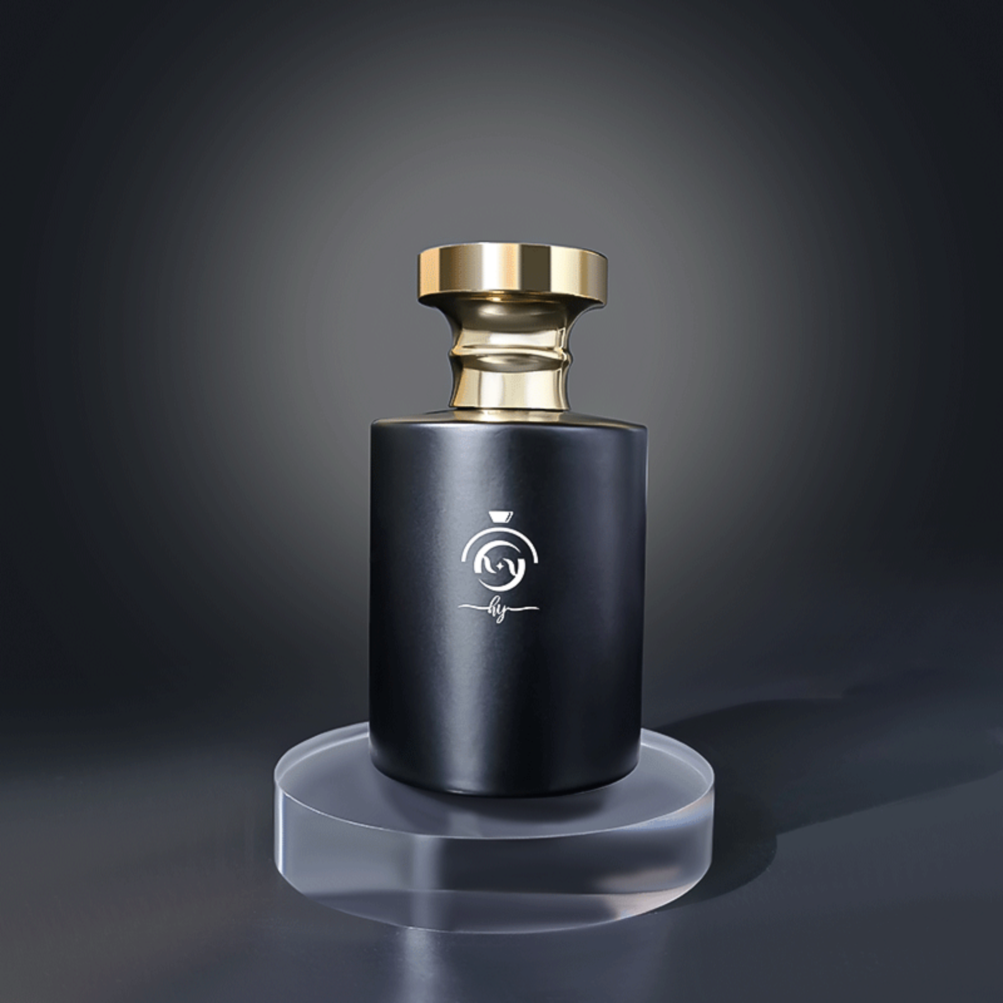 Černá vůně Parfum sprejová lahvička Klasická čtvercová víčka HY-P310