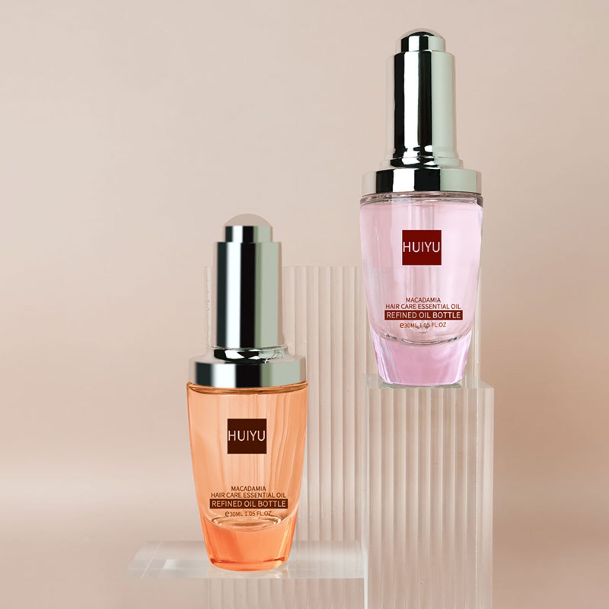Transparent rotary cap dropper bottle HY-1560