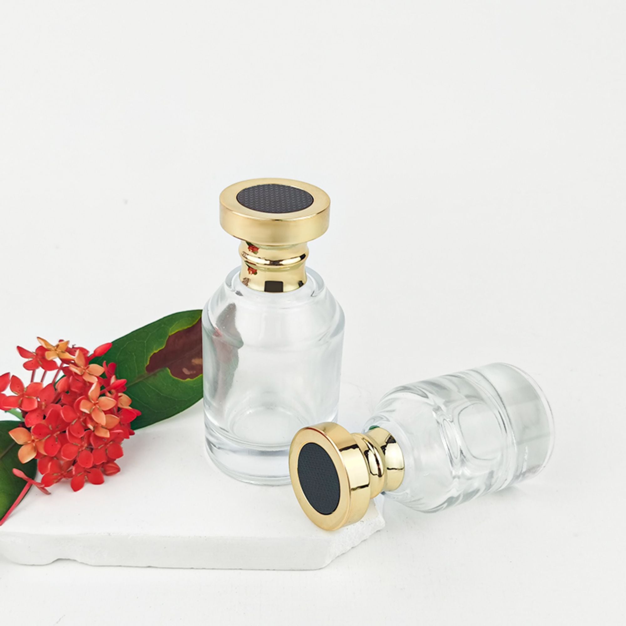 30Ml 50Ml Vintage Popular Perfume Thickened Bottom Bottles HY-P329