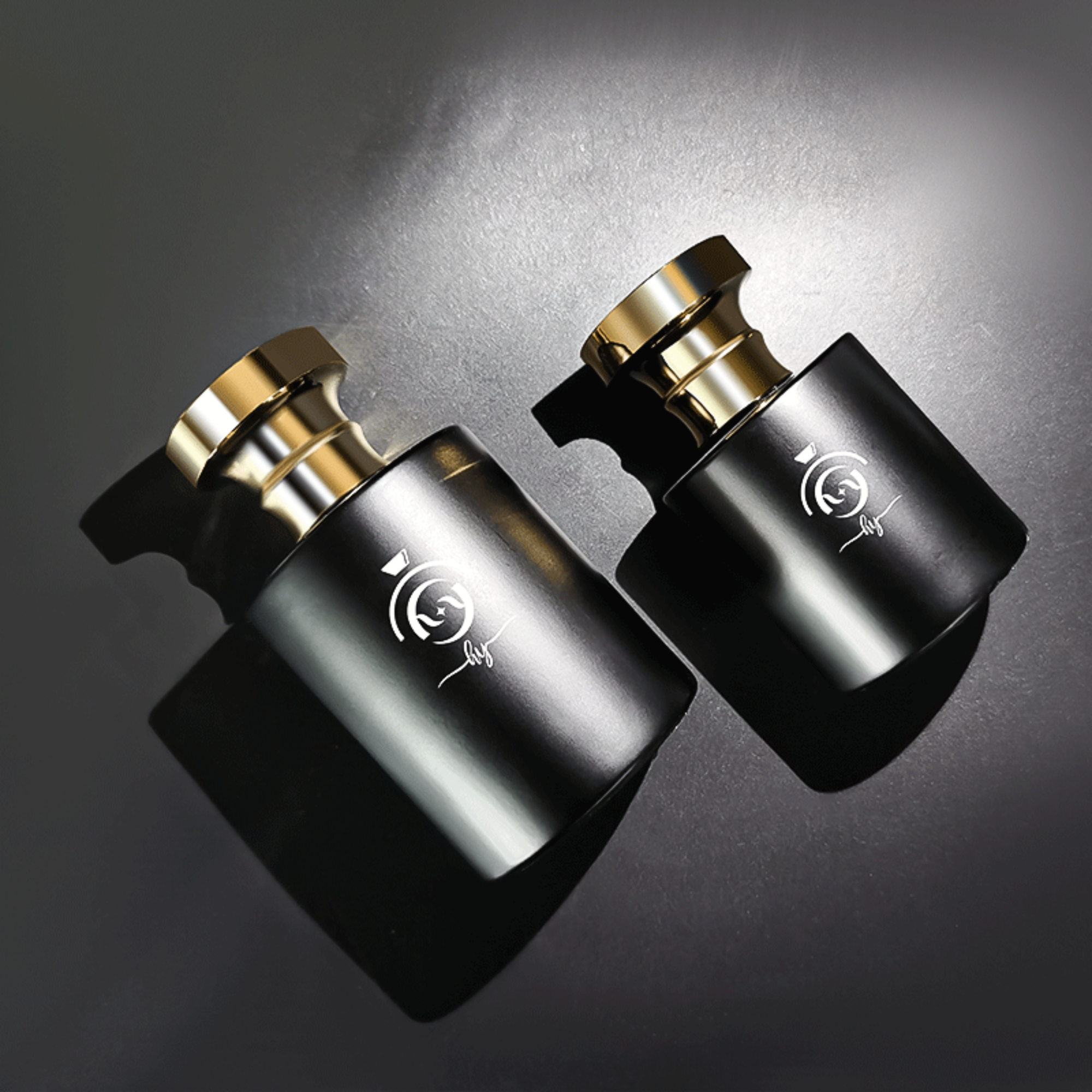 Černá vůně Parfum sprejová lahvička Klasická čtvercová víčka HY-P310