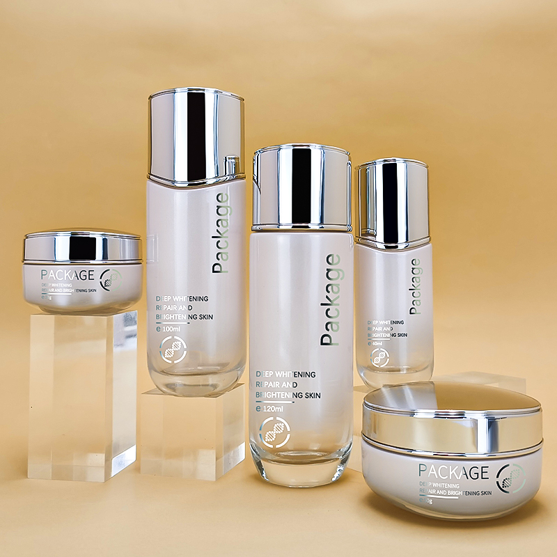 Custom Cosmetic container Glass jar subpackage HY-2374