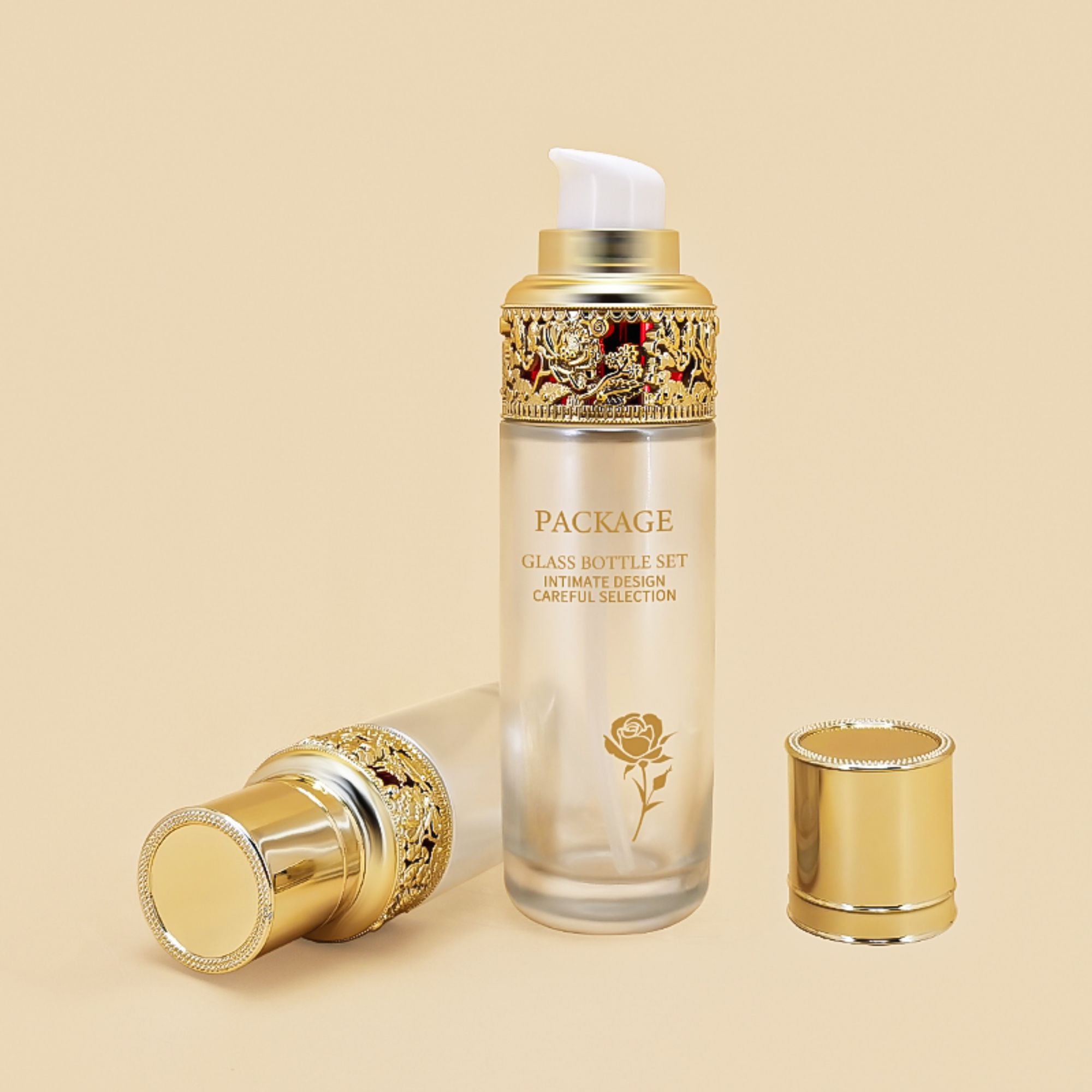 Амьдралын косметикийн стекл lotion бутлах HY-2377