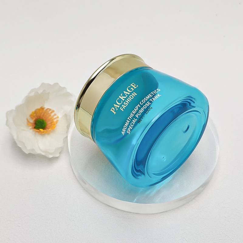 Luxury glass cosmetic jar container bakhoor jar arabic for oud HY-1865