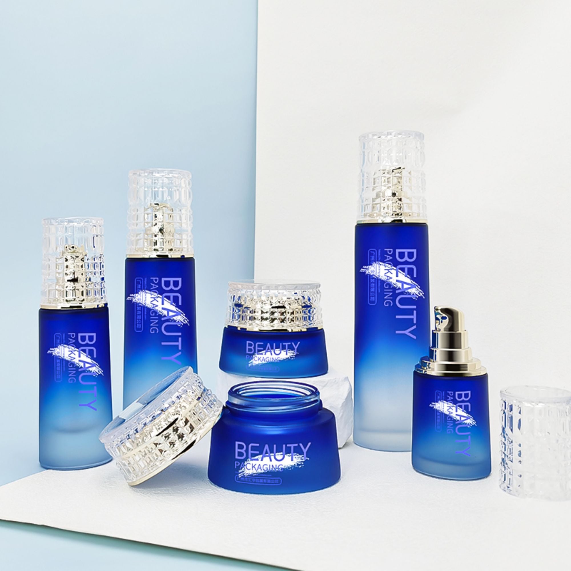 Cosmetic Packaging Glass Cream Container HY-2394