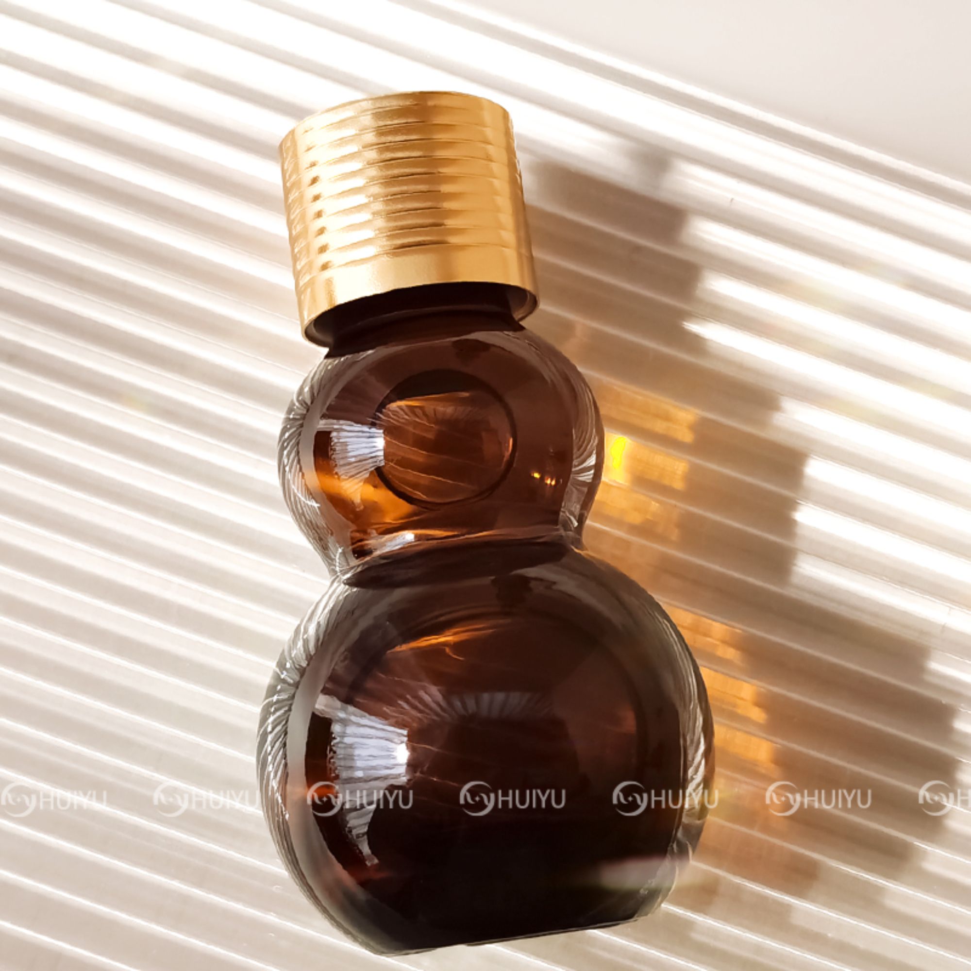 Cucurbit shaped glass bottle 20ml creative customization HY-1841