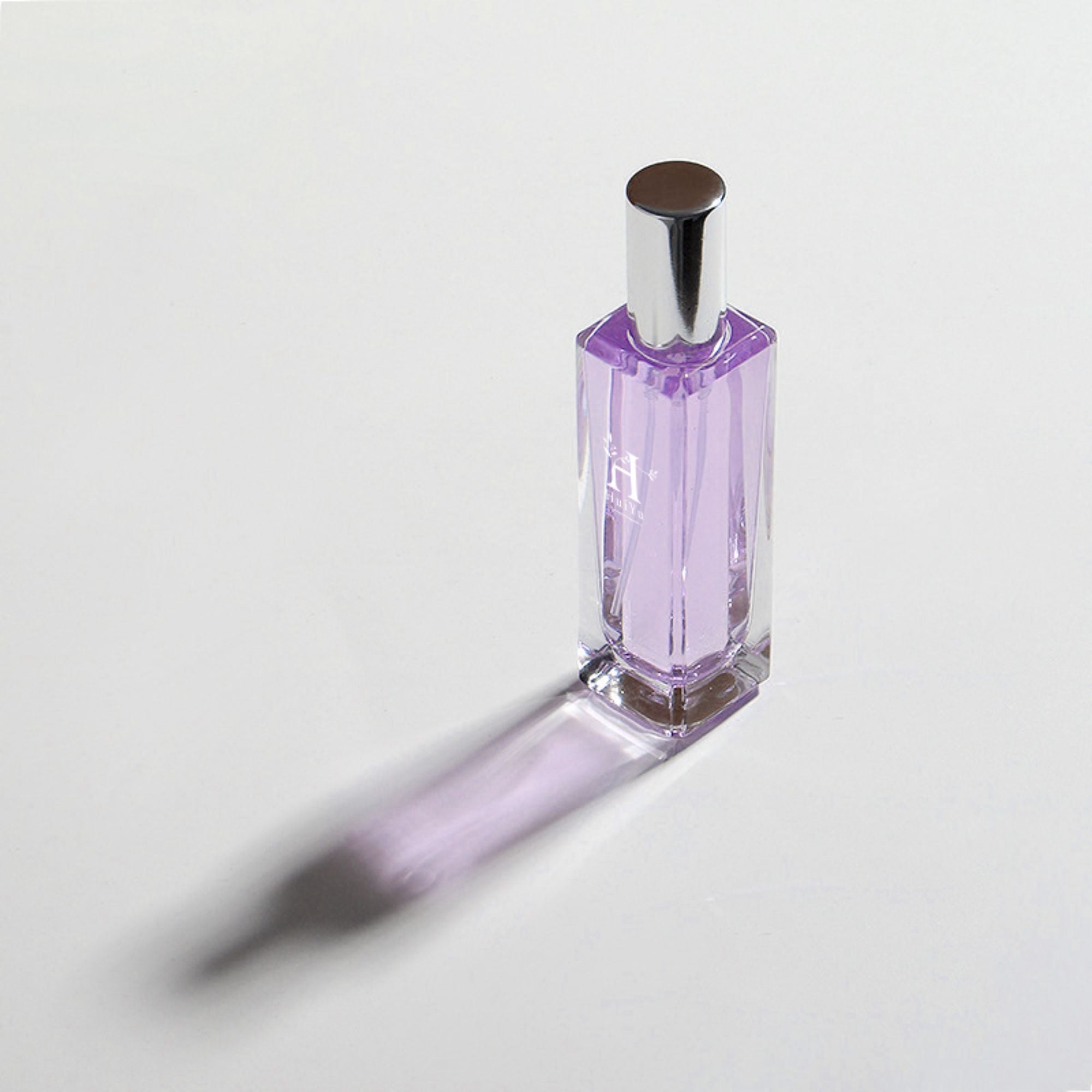 Women's perfume purple bottle 30ML transparent glass bottle perfume separate bottle HY-224