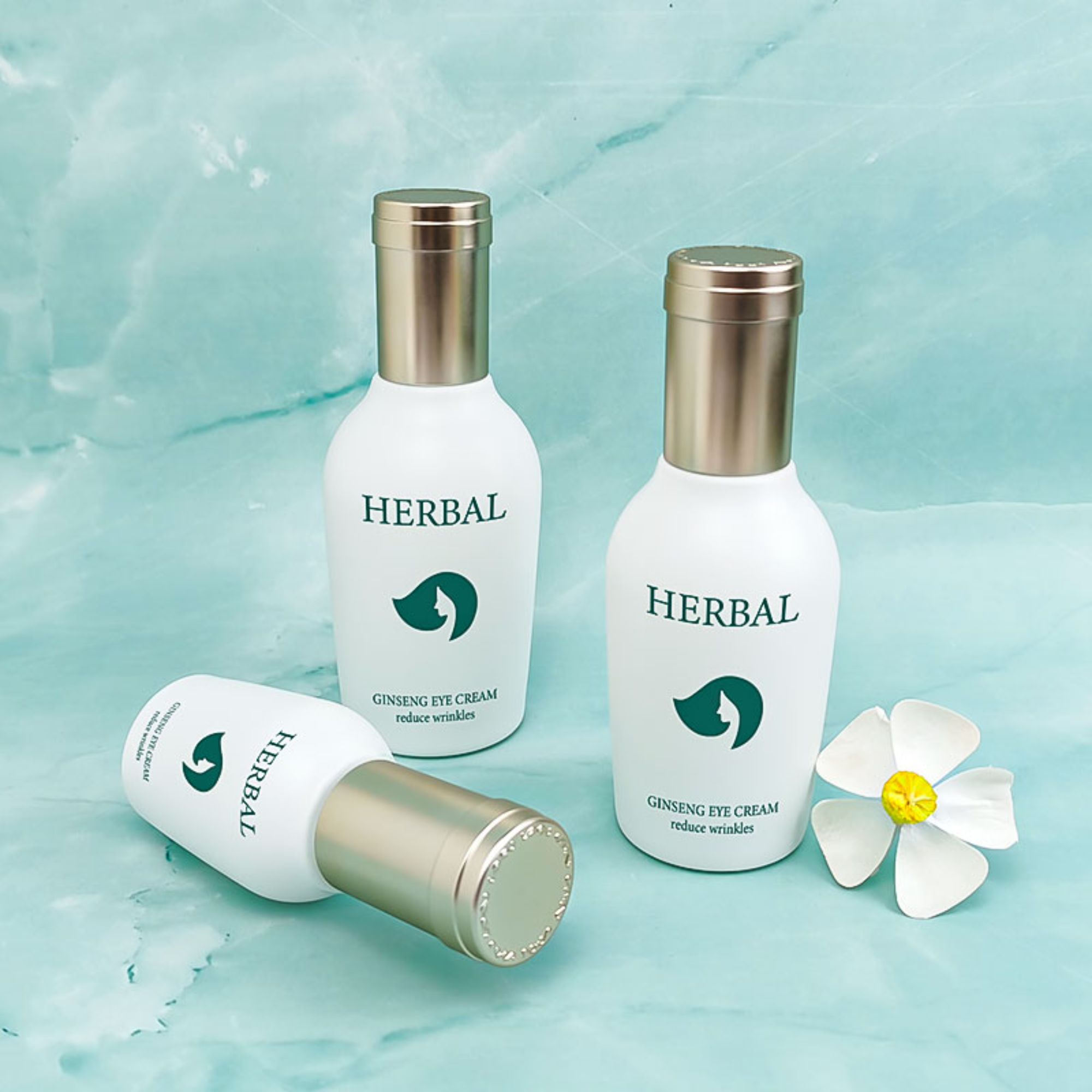 120Ml 100Ml 20Ml 26G Recyclable Glass Bottles Luxury HY-2438