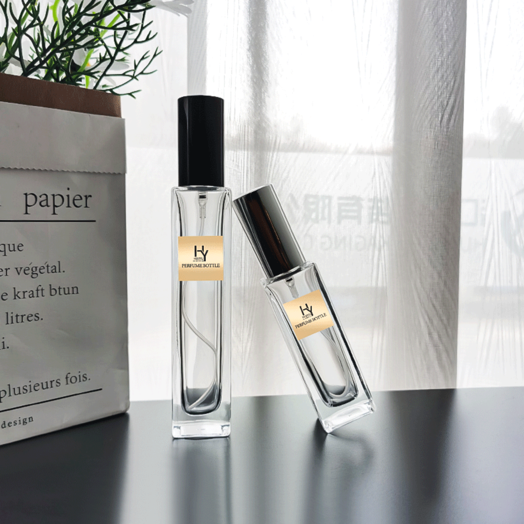 New Product Empty Refillable Perfume Bottle  HY-P323