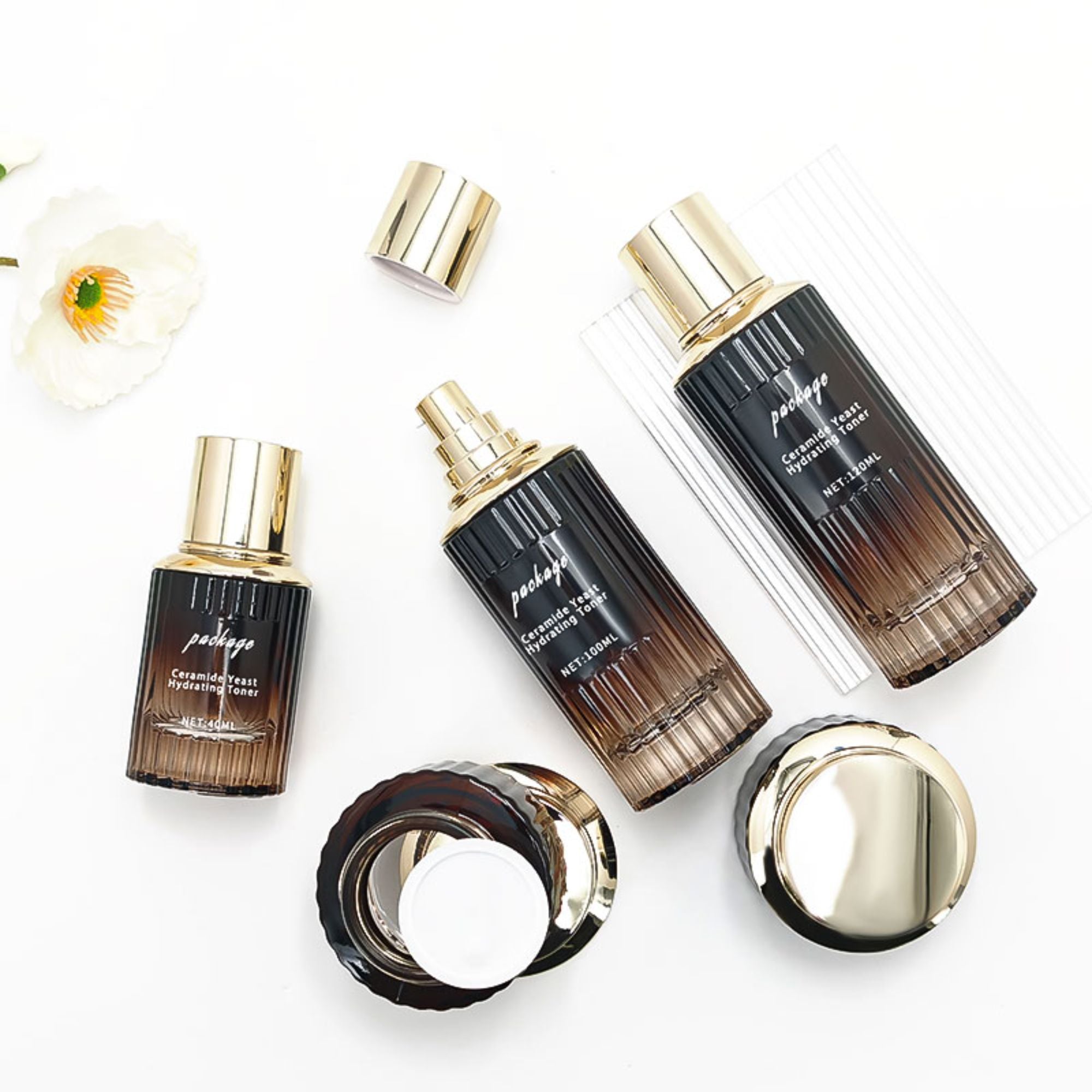 Produk terbestik botol emulsi krim muka bekas kosmetik HY-2395