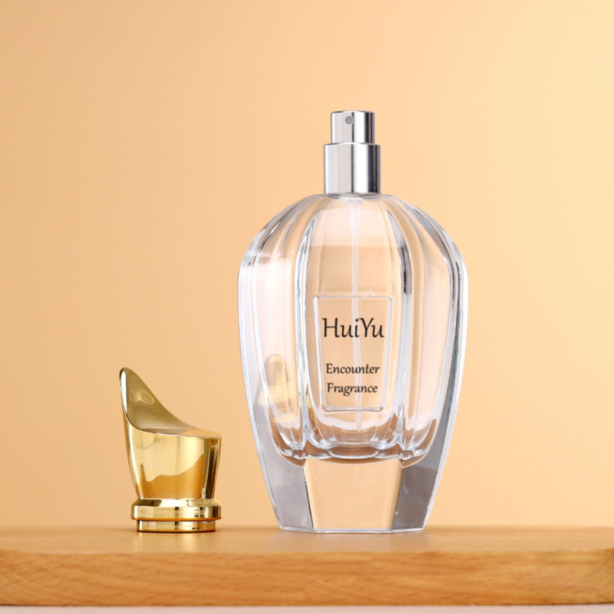 30 70 100ML Vetro Trasparente Spray Profumo Confezionamento HY-208