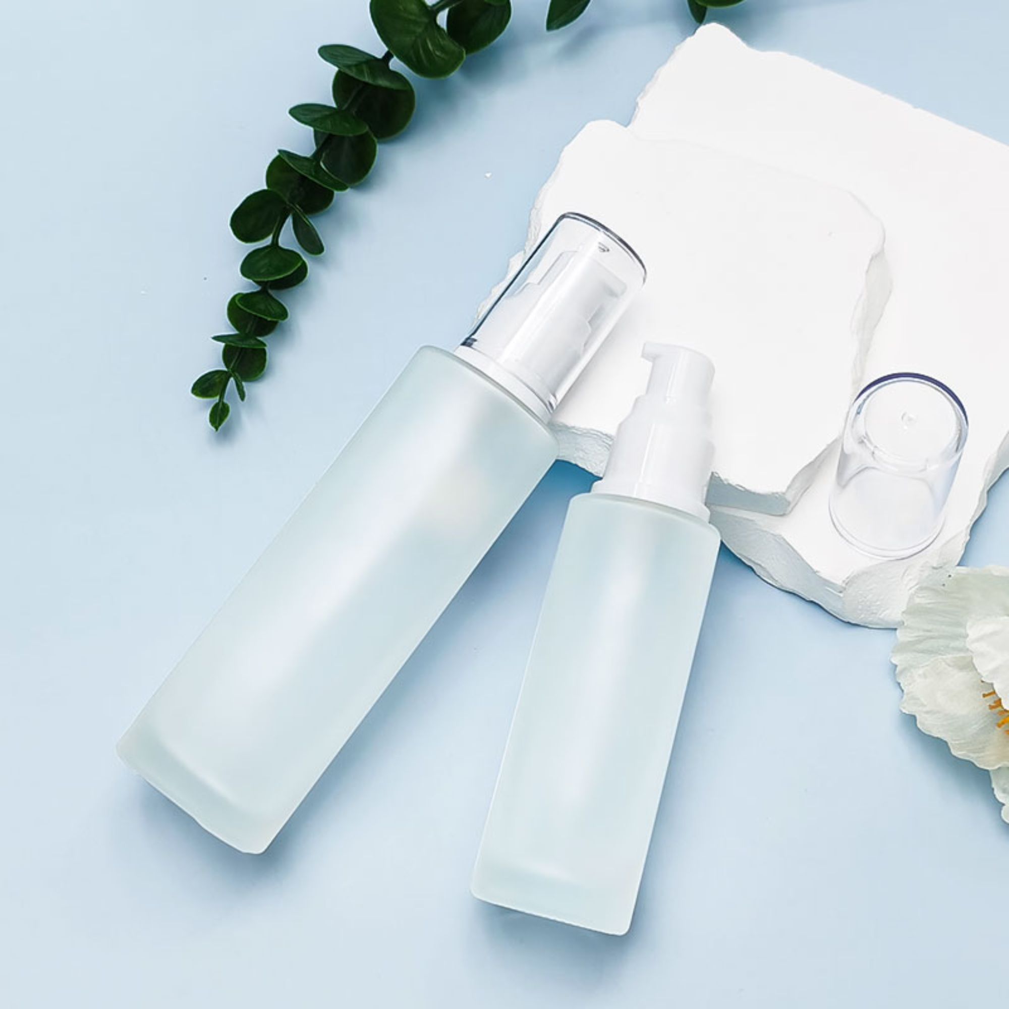 Prekyba 40-120ml Nešiojamais Stikliniais Grybėliais Tuštynei Pakuotėje HY-2344