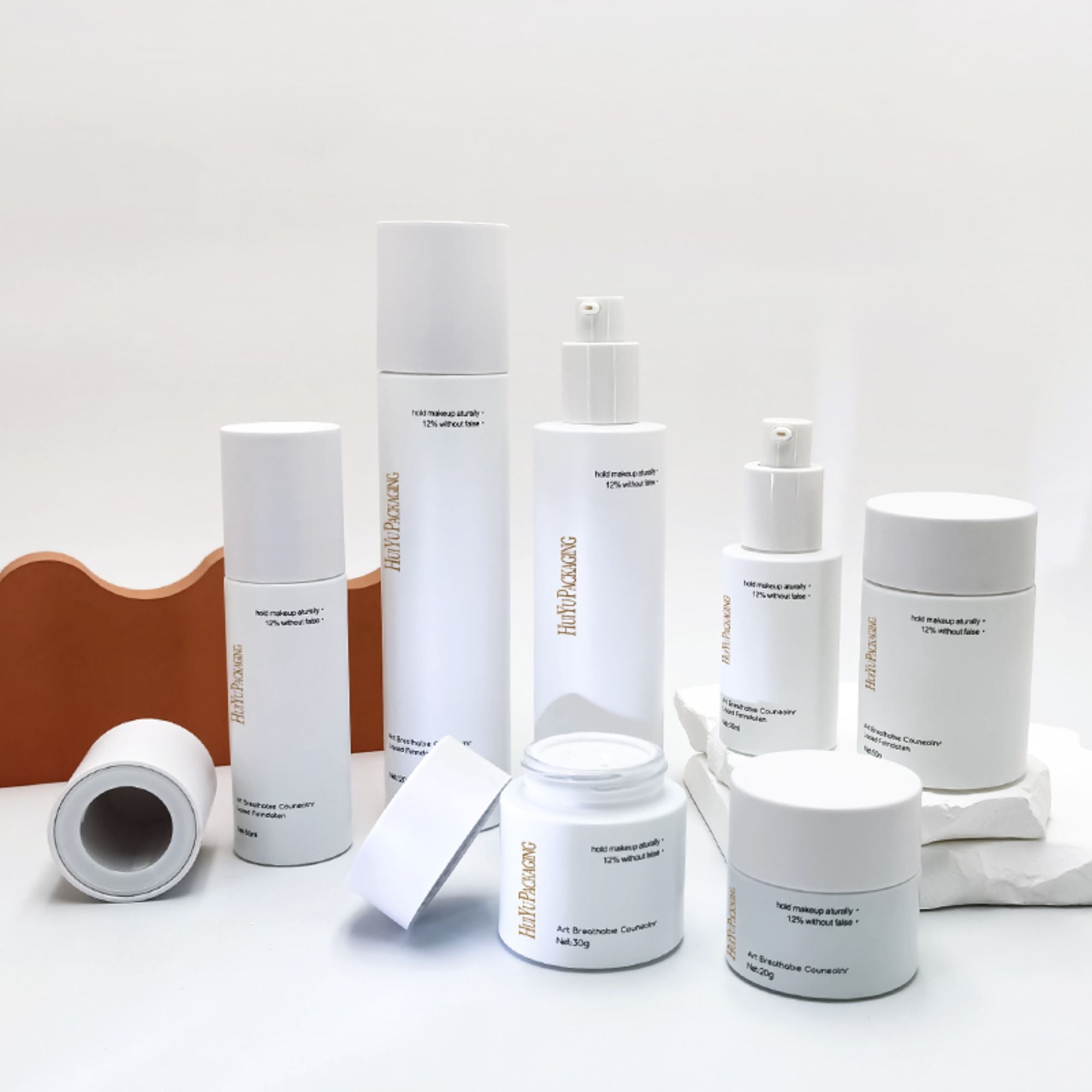 Newly launched gold transparent skincare product set HY-2422