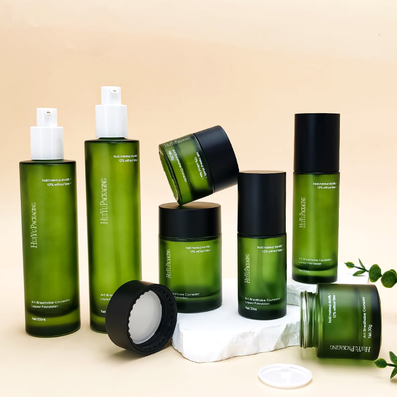 Newly launched gold transparent skincare product set HY-2422