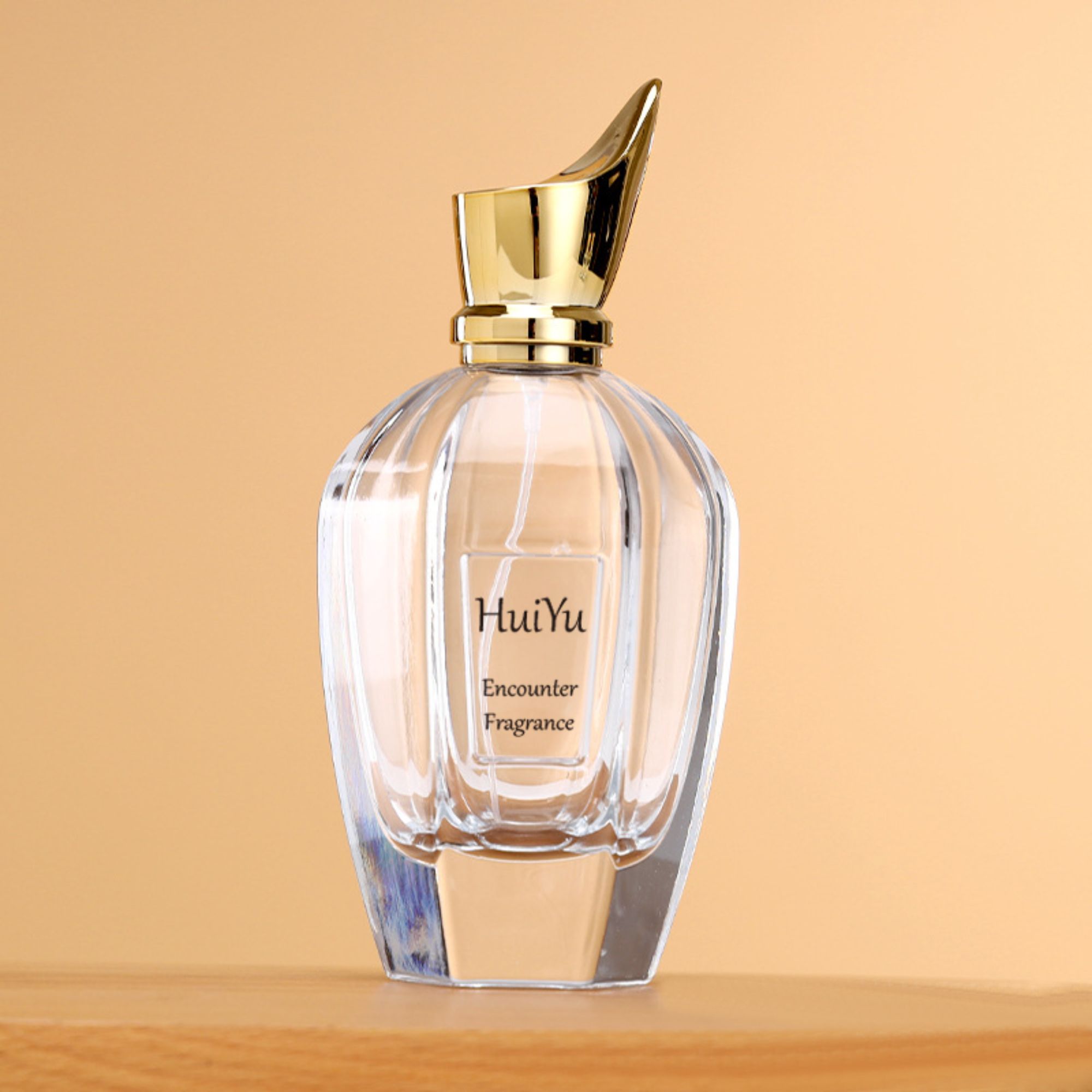 30 70 100ML Sticlă transparentă de parfum cu spray ambalaj HY-208