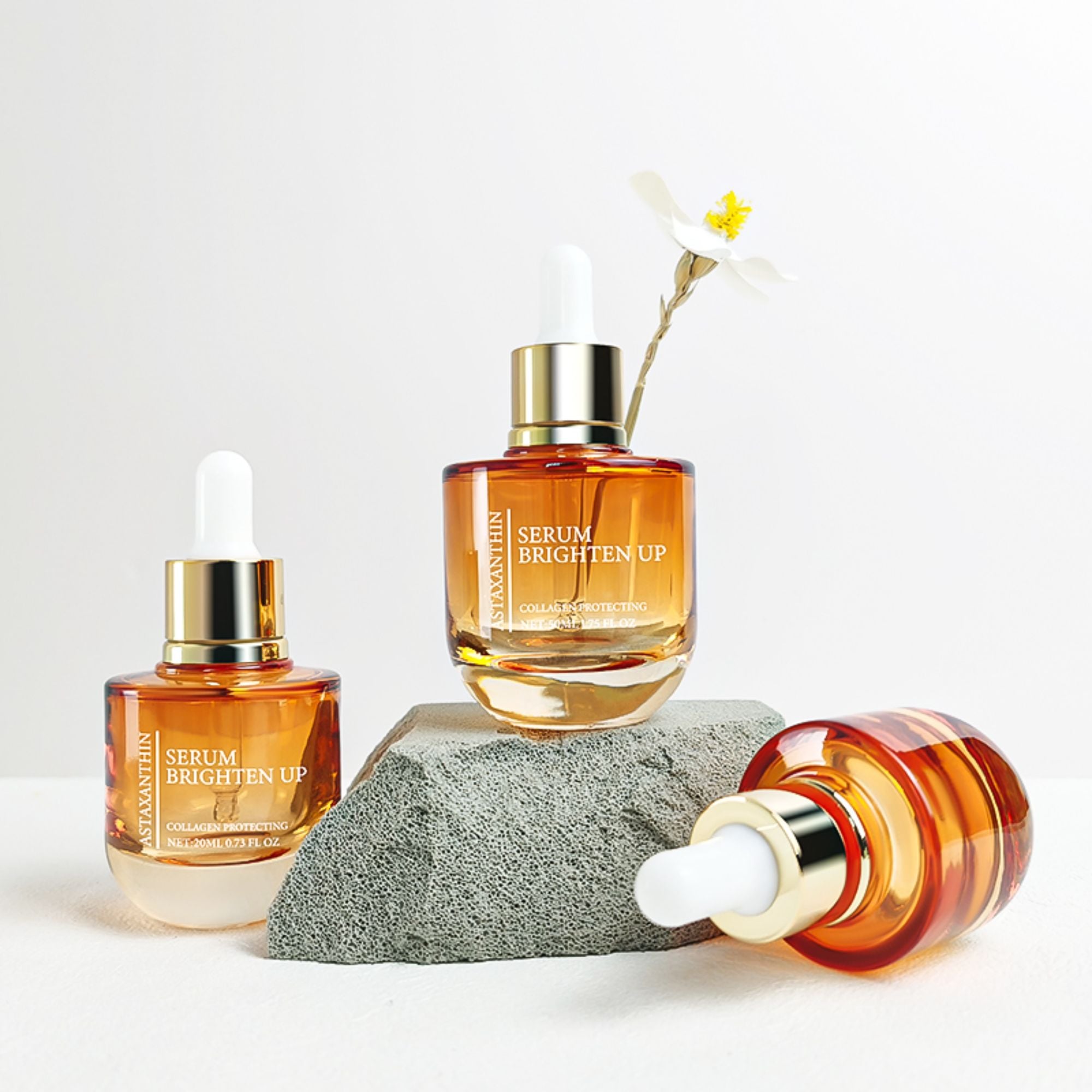 20Ml 30Ml 50Ml Face Oil Thickened bottom Packaging Glass Bottle HY-1877