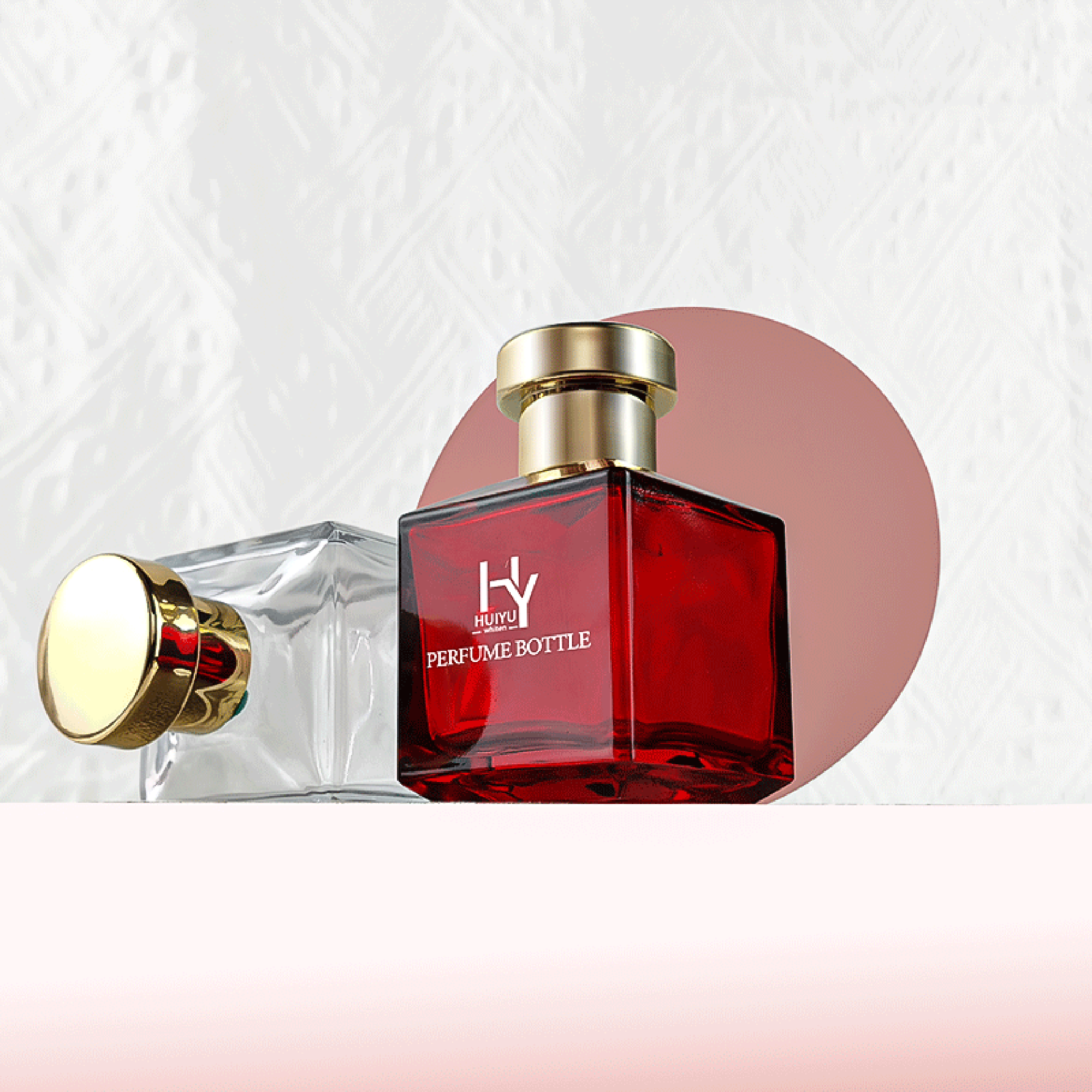 Perfume Spritzer Bottle Classic Red Vintage Cologne Bottles HY-P326