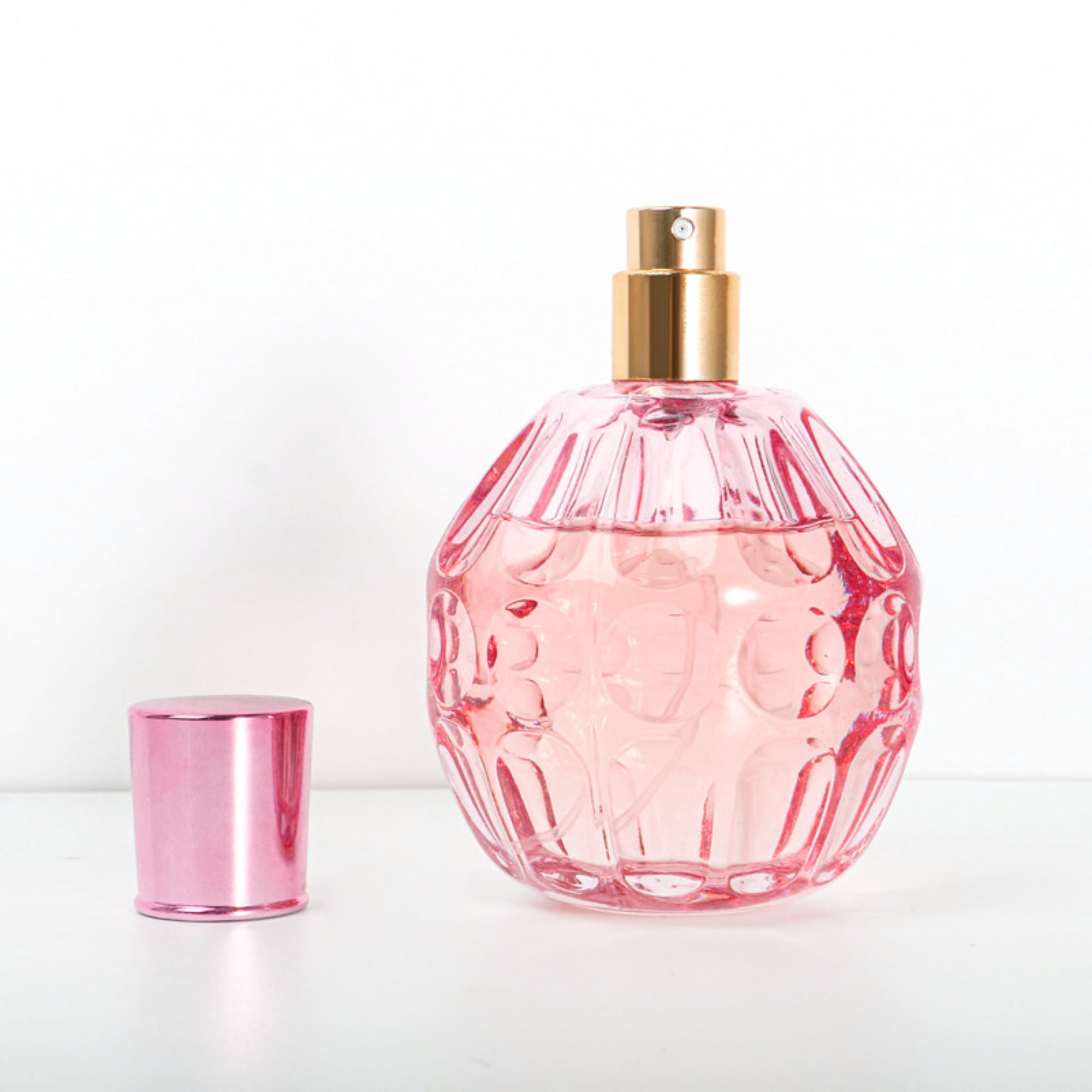 frauenparfüm rosa Flasche auffüllbarer Parfümspray HY-215