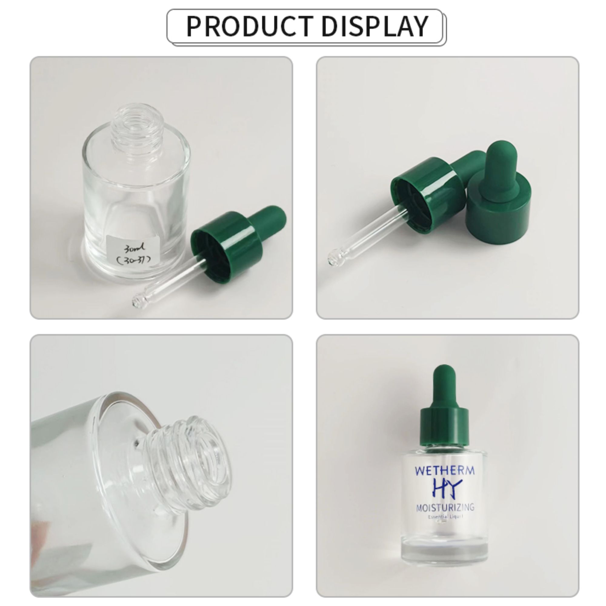Thick bottom 30ml essential oil bottle HY-30-37