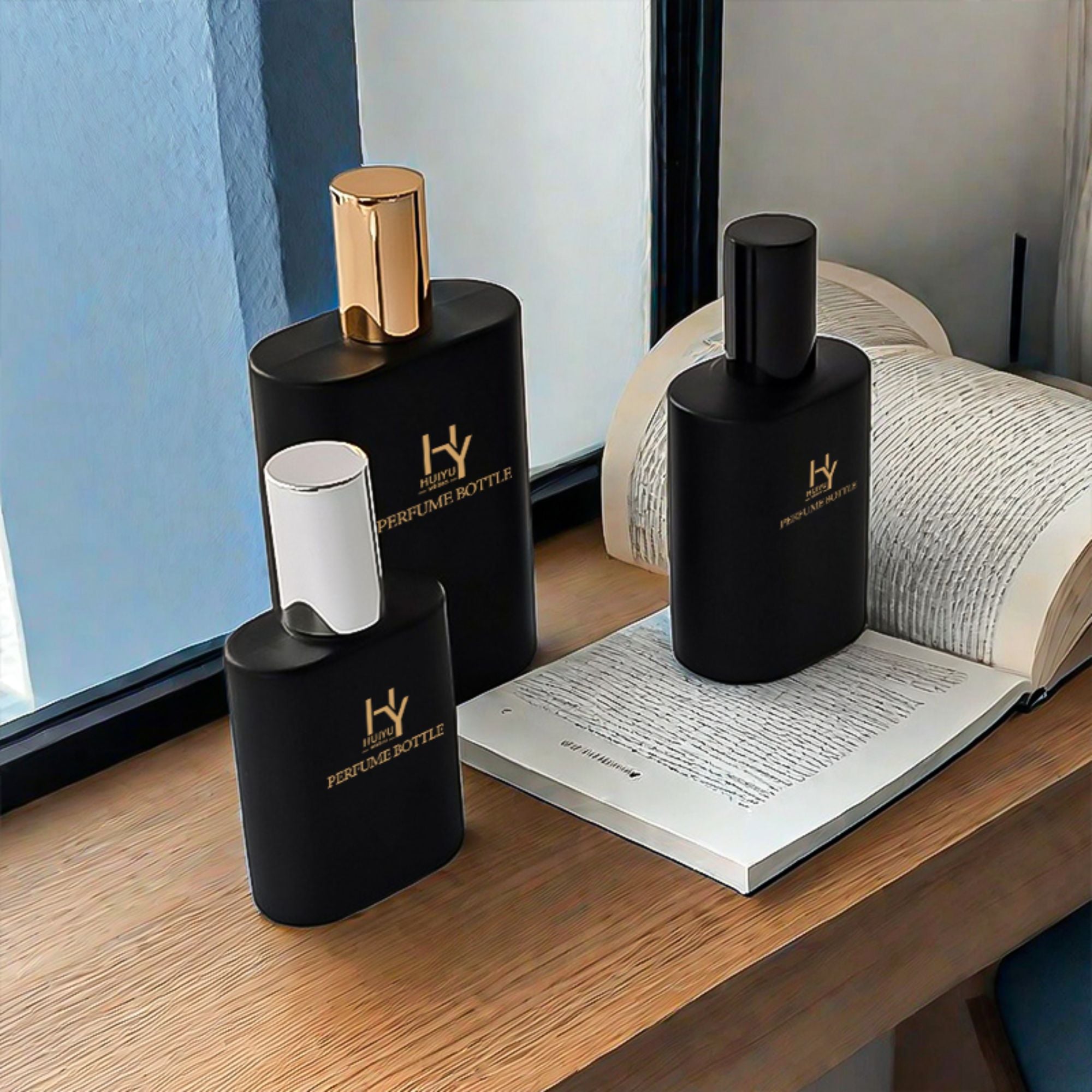 Vintage Cologne Bottles Empty Beautiful Perfume Bottles HY-P303