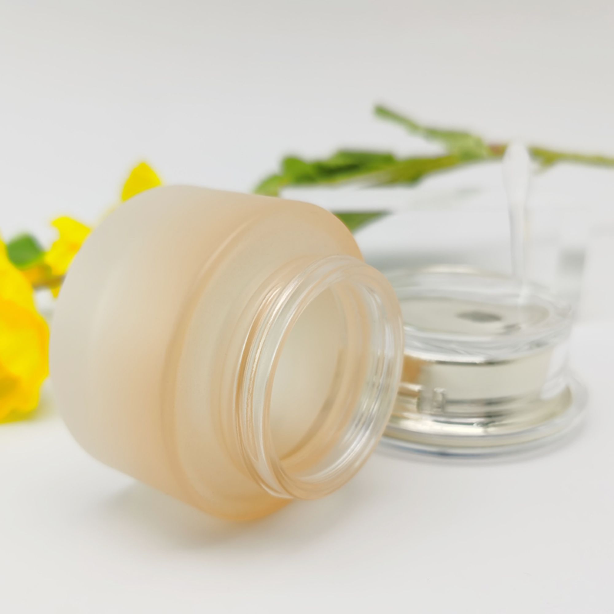 Neie Design 30G 50G Leer Lotion Glasflaschen Set HY-2338