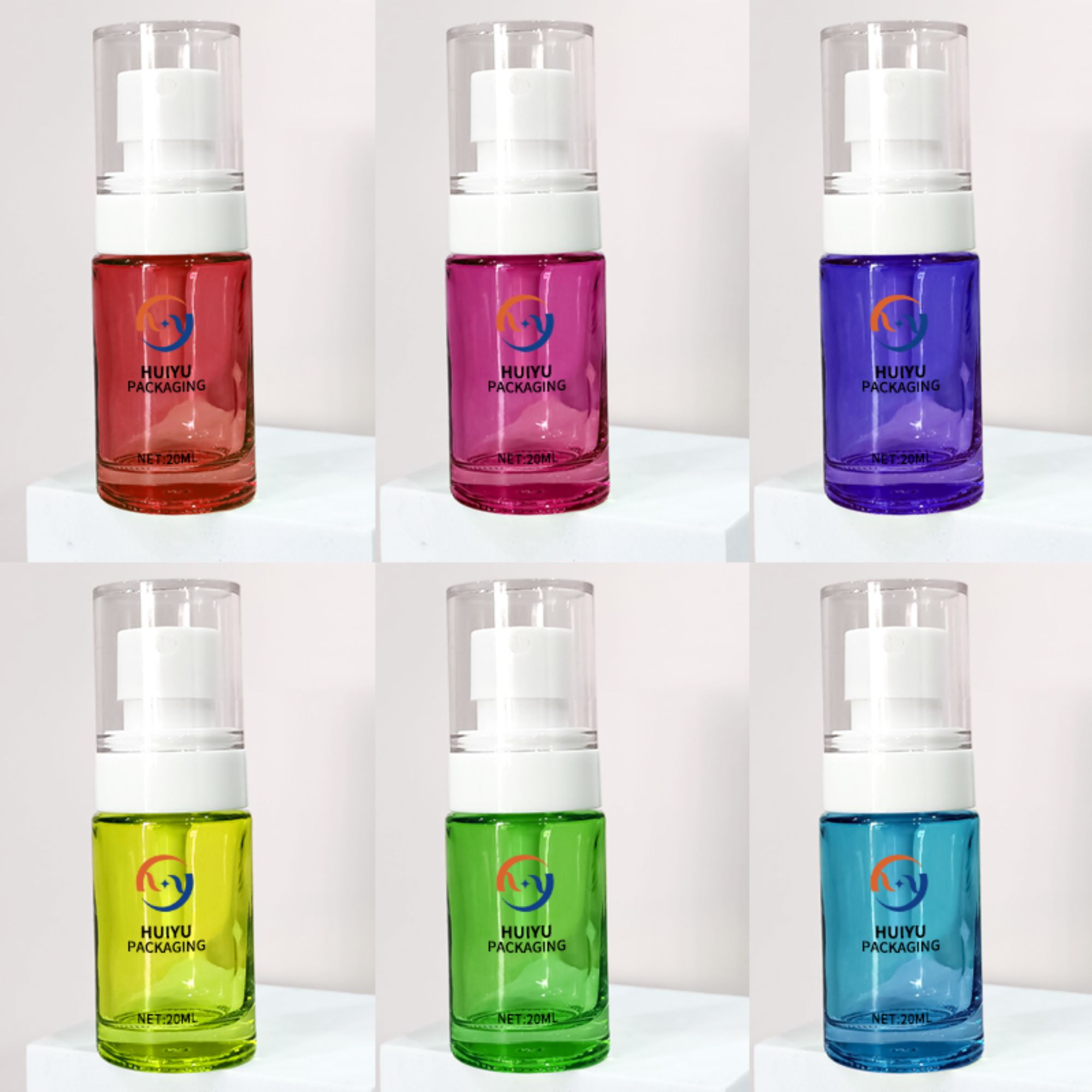 New arrival Skincare bottles mini mist spray bottle with pump  HY-133