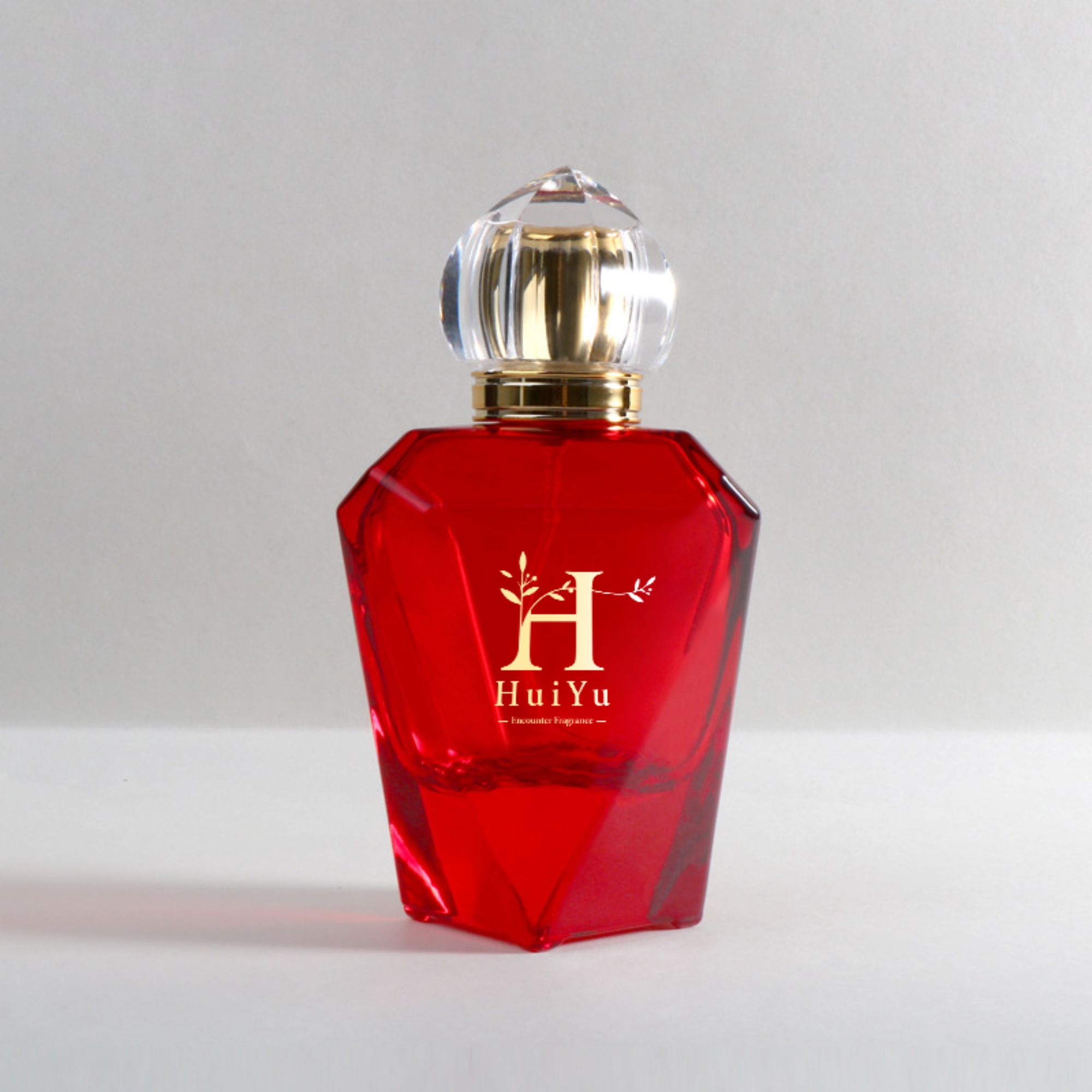 parfum pentru femei sticlă roșie mică sticlă de parfum cu pulverizator HY-214