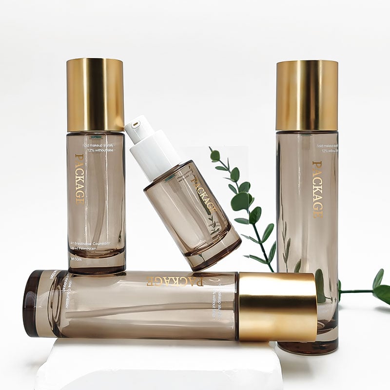 Newly launched gold transparent skincare product set HY-2422
