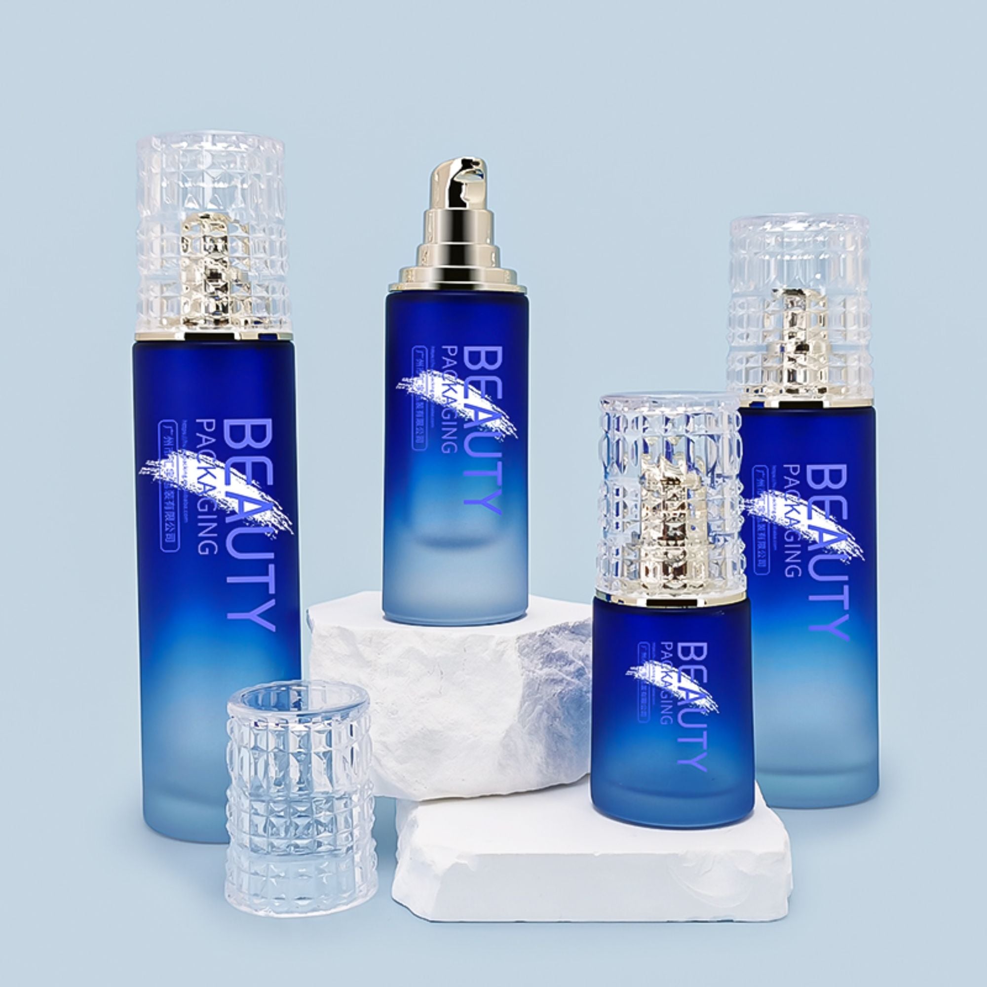 Cosmetic Packaging Glass Cream Container HY-2394
