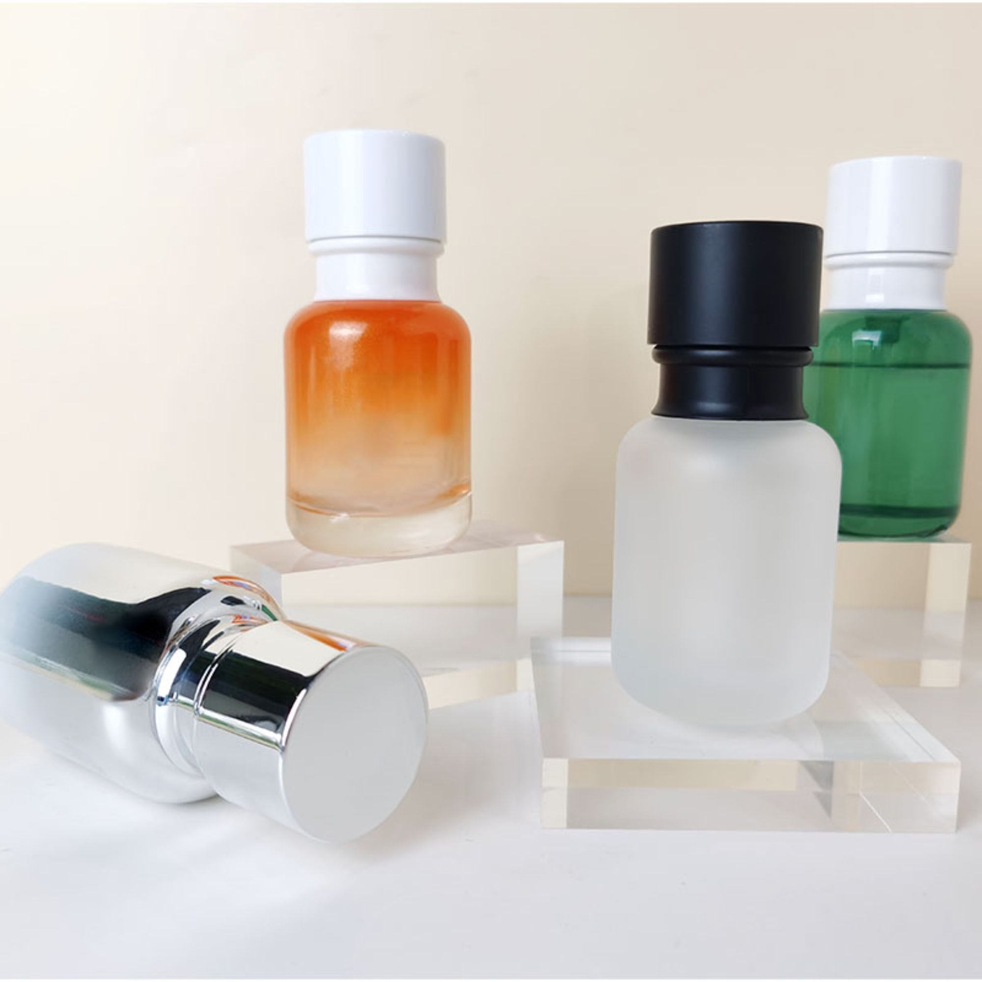 Skincare pump bottle cosmetic packaging HY-2328