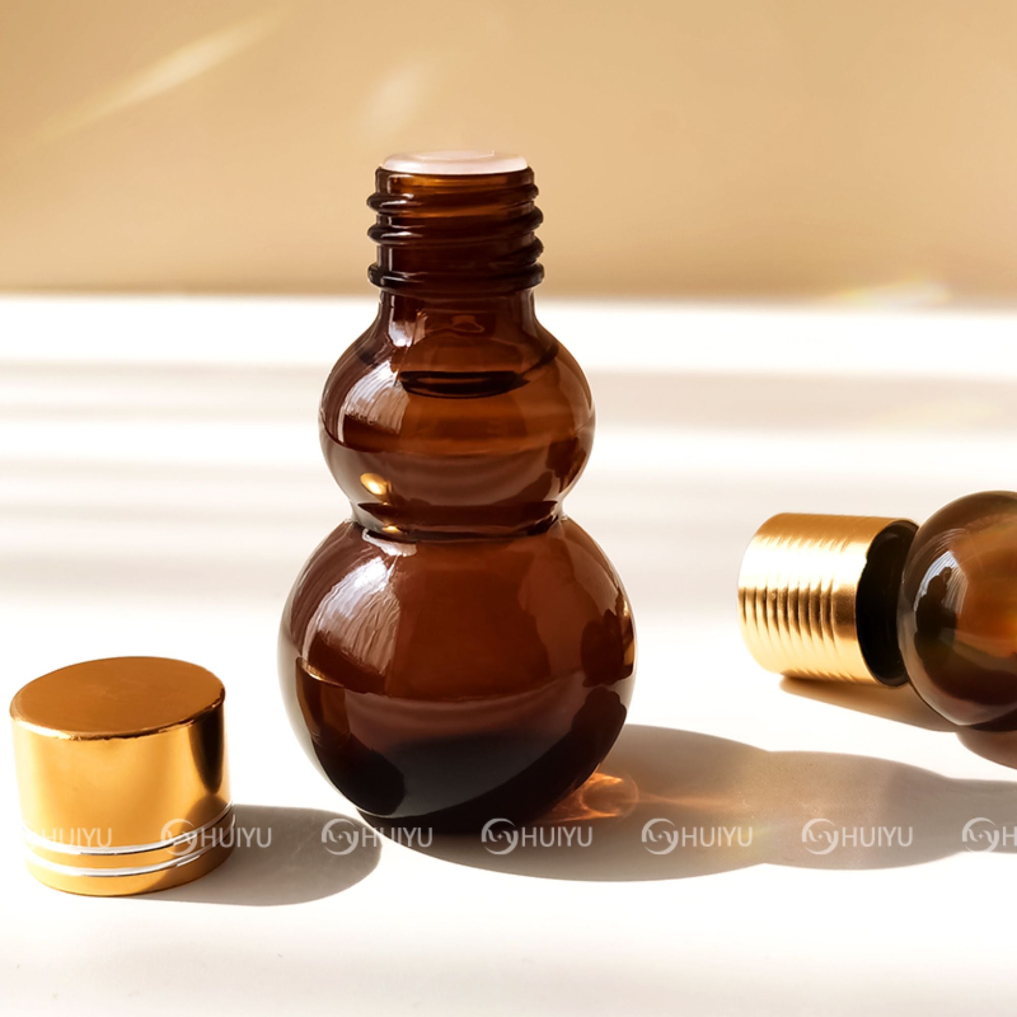Cucurbit shaped glass bottle 20ml creative customization HY-1841