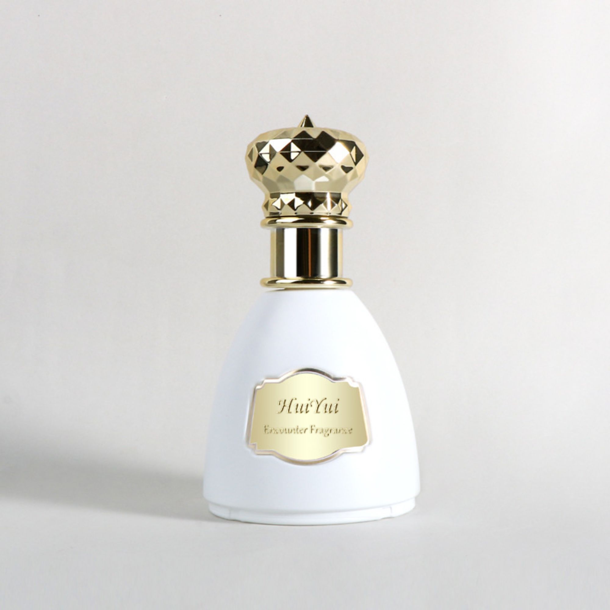 White Crown lid Perfume Spray Bottlevintage miniature perfume bottles HY-217