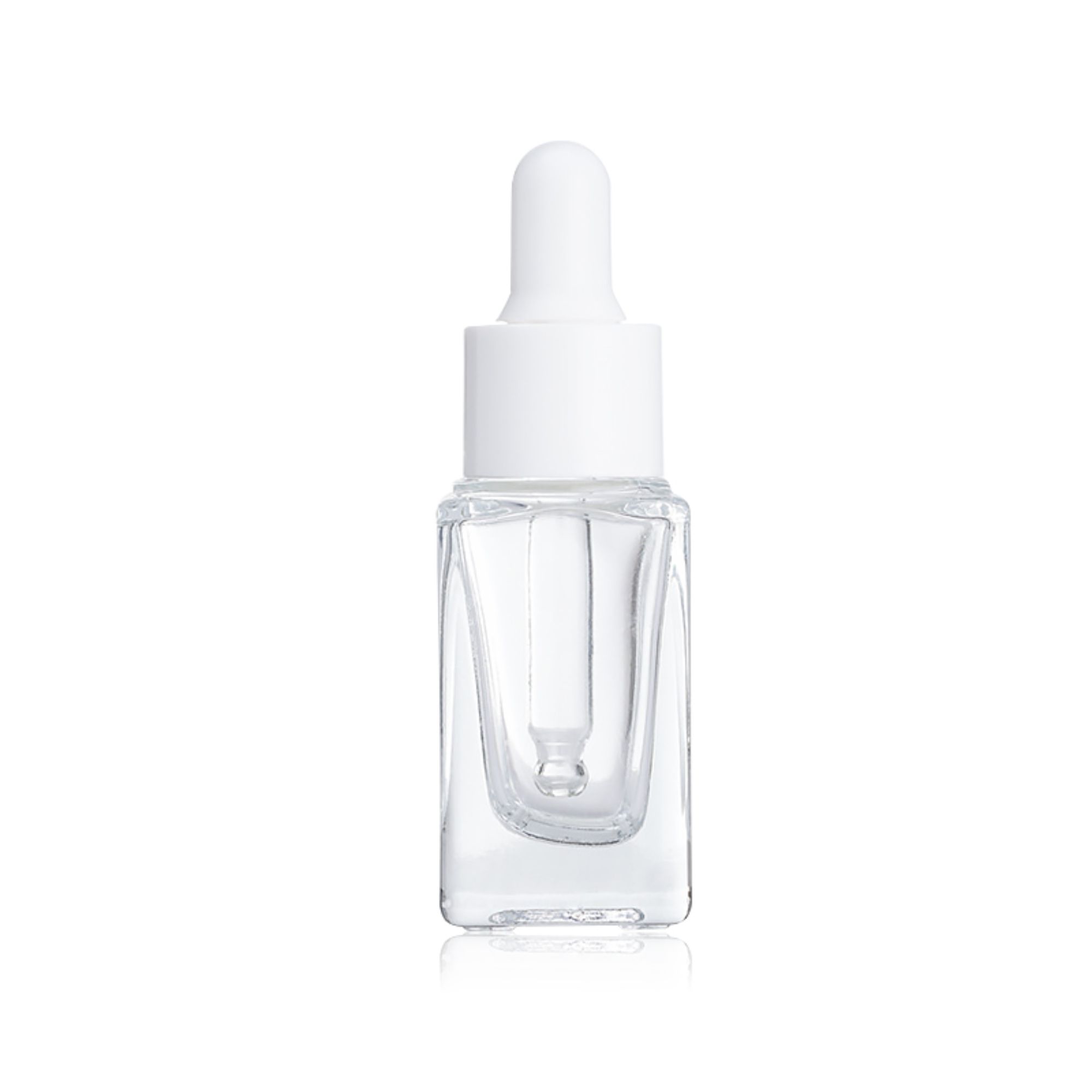 Luxury Packaging Custom Square Glass Material Dropper bottle HY-131