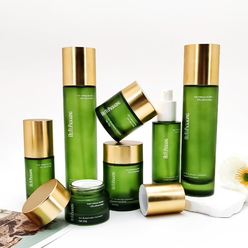 Newly launched gold transparent skincare product set HY-2422