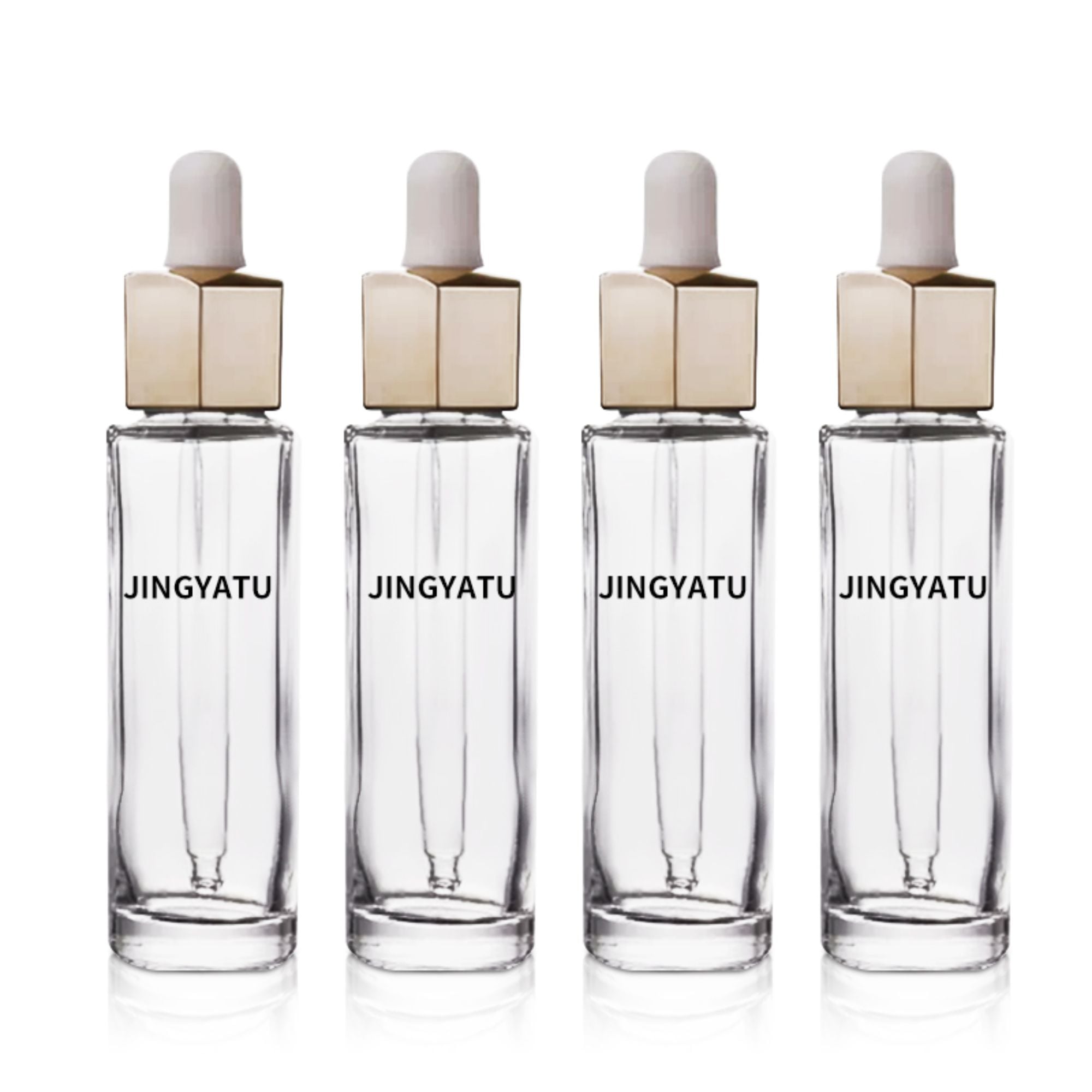  Hexagonal Shape hair oil skincare packaging HY-1829