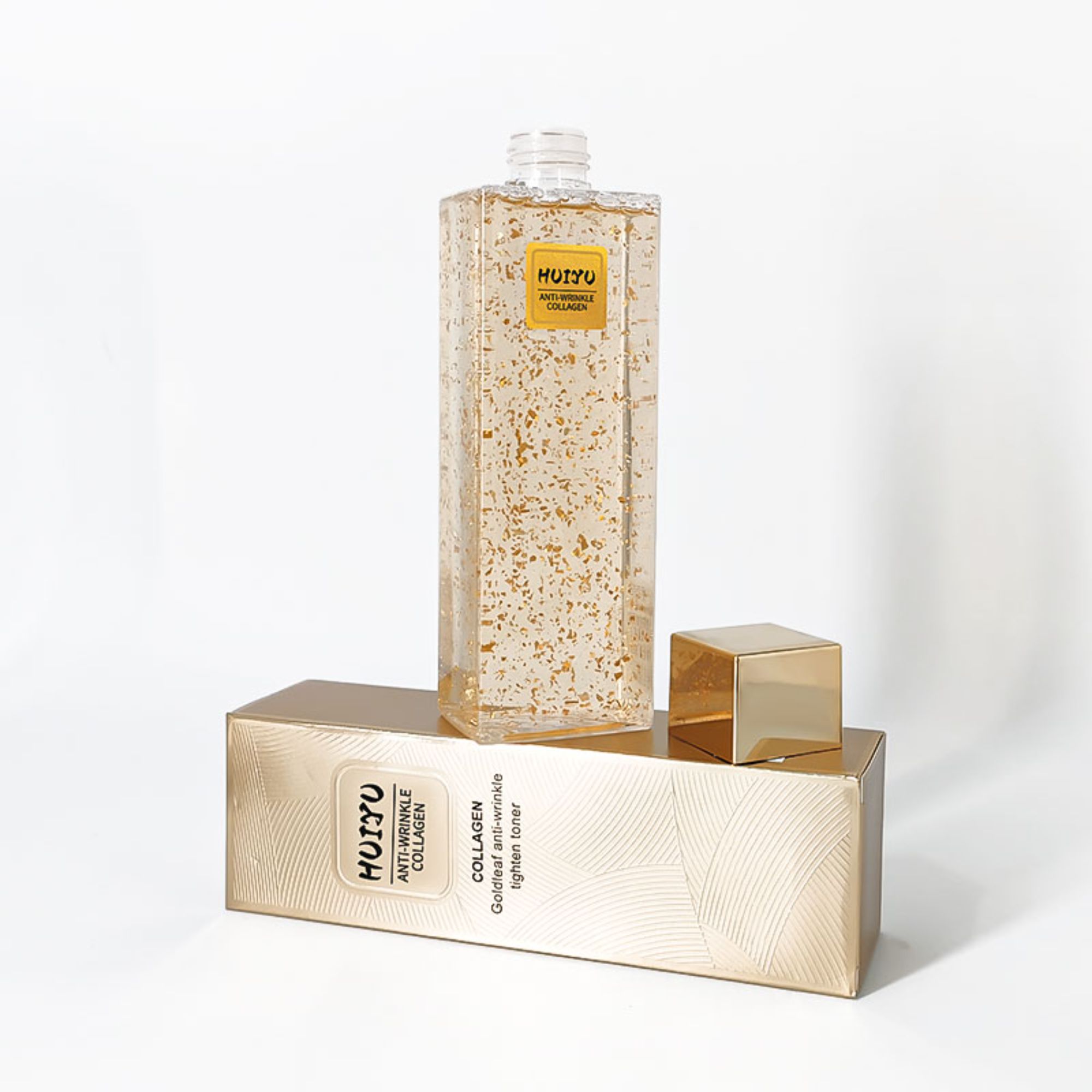 High-end luxury glass bottle cosmetic 120ml skincare packaging HY-1864