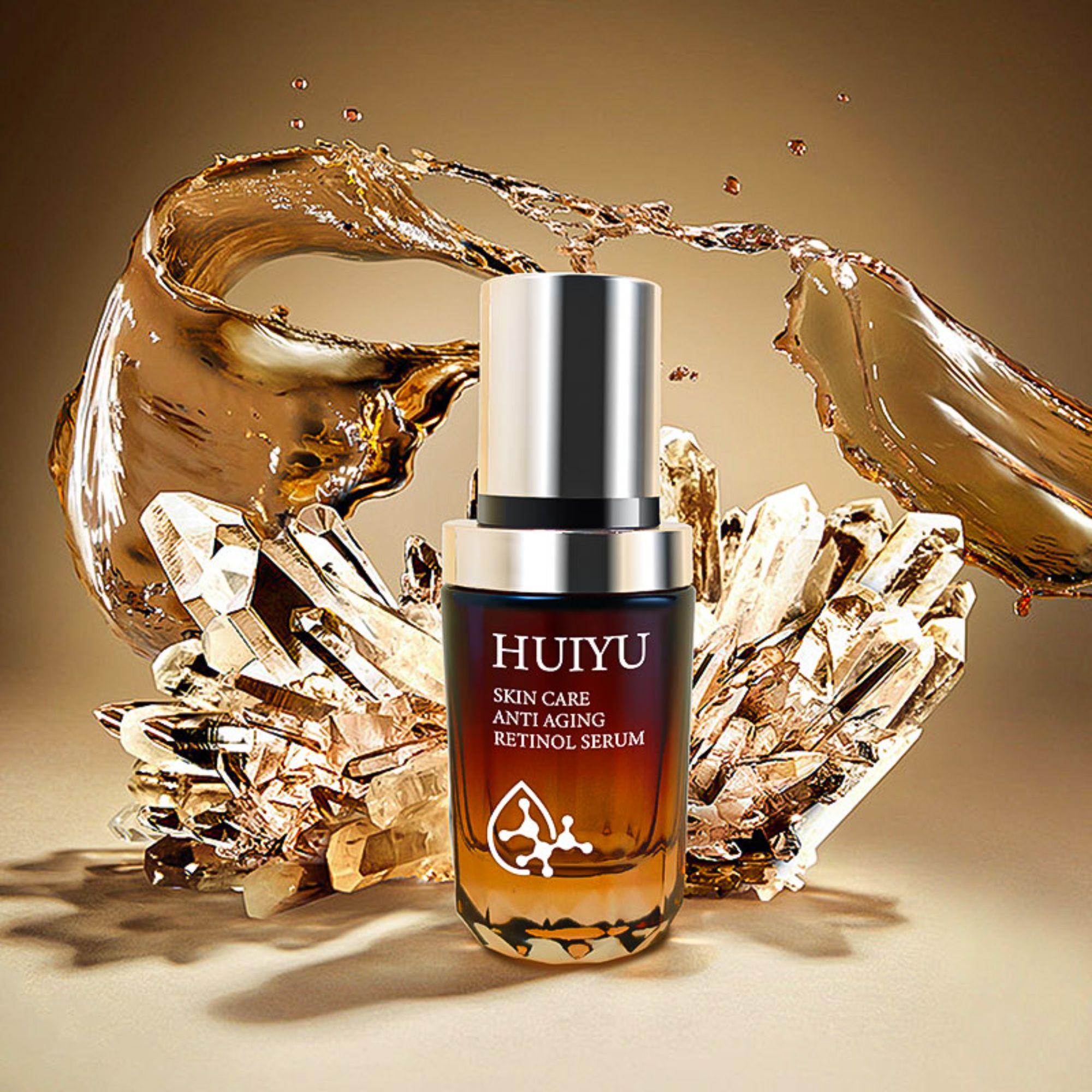 Custom Luxury Modern Color Glass Creams Bottle HY-2436