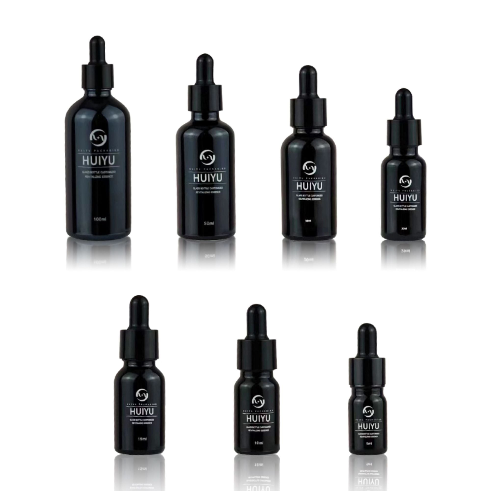Klirrond 5ml, 15ml, 30ml, 100ml Dräipflaschen mat Pippet HY-1802