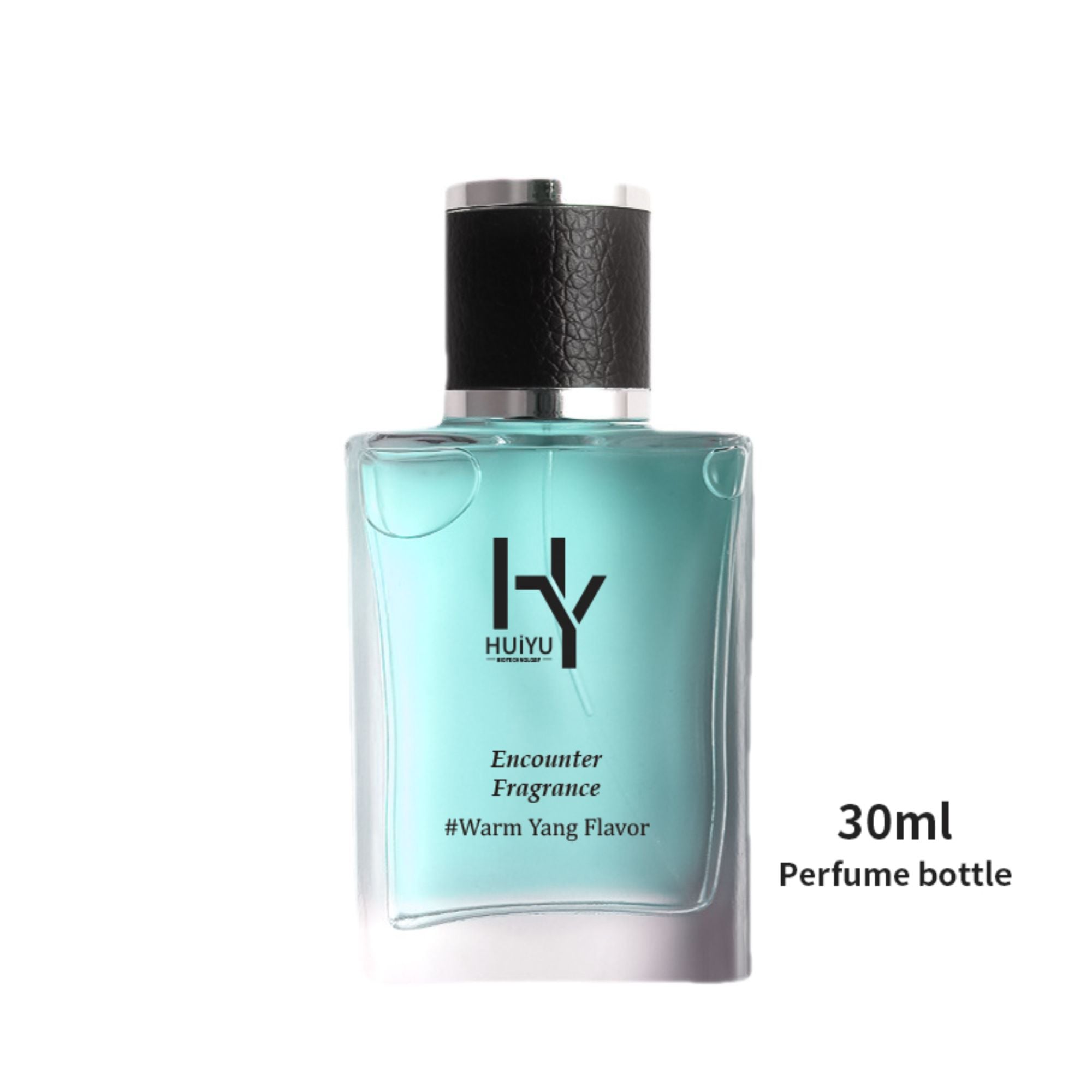 Popular mini perfume bottles blue square empty perfume bottle package HY-206