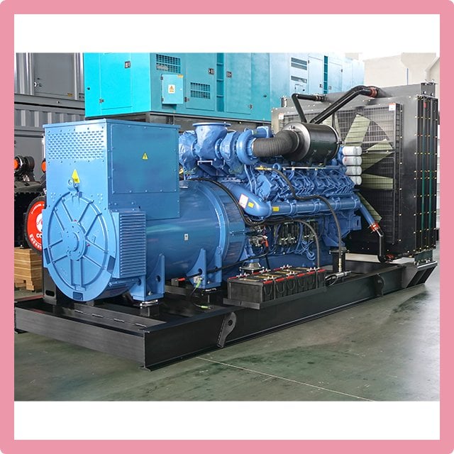 Bærbar 1500 RPM dieselgenerator for strømløsninger underveis